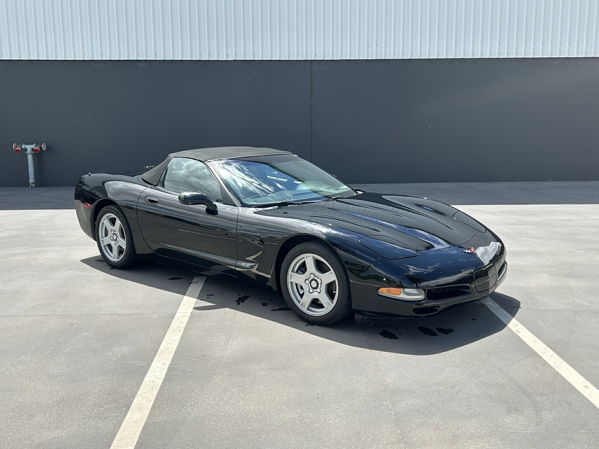 1999 CHEVROLET CORVETTE C5 6 SP MANUAL CONVERTIBLE