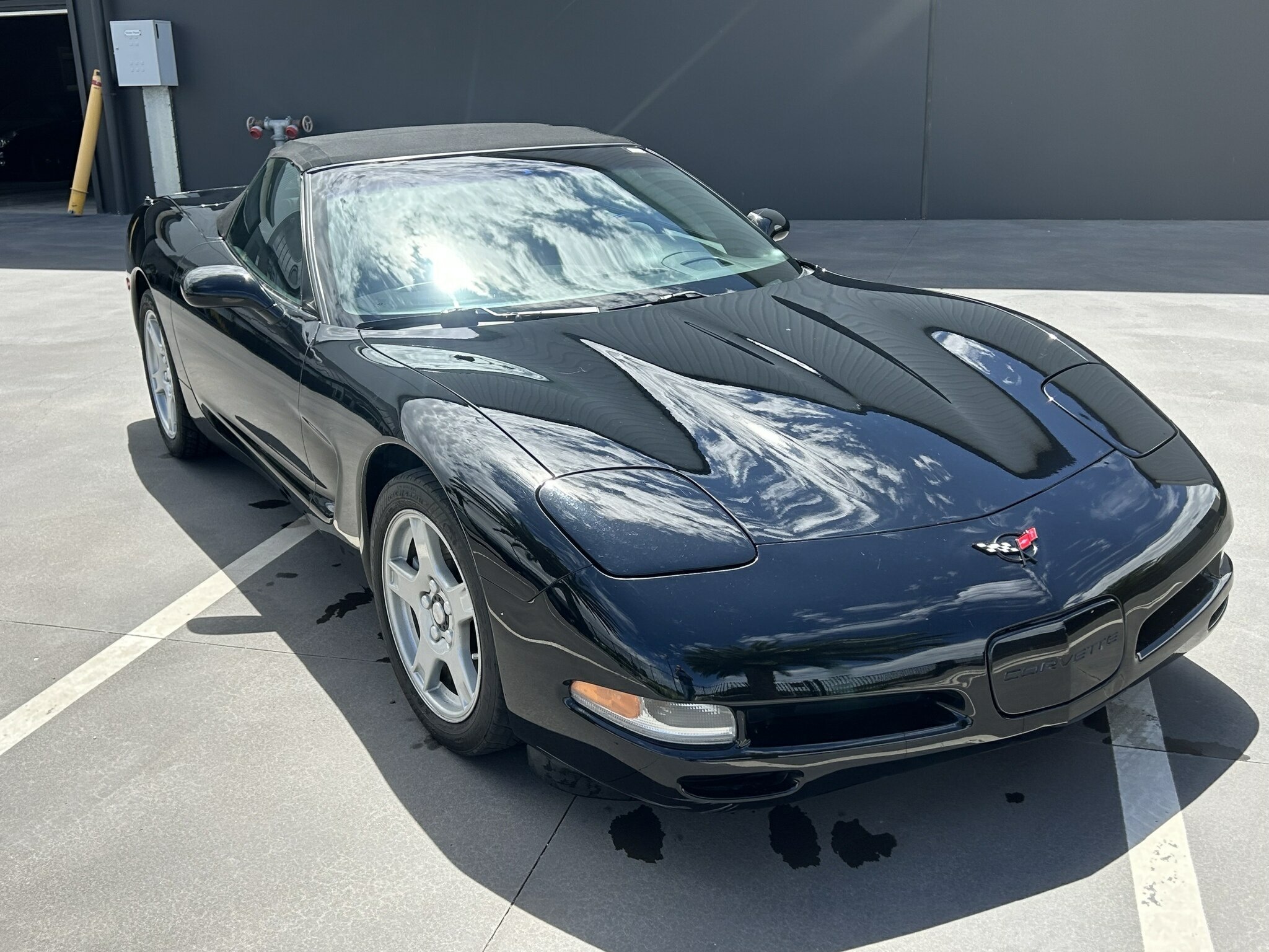 1999 CHEVROLET CORVETTE C5 6 SP MANUAL CONVERTIBLE