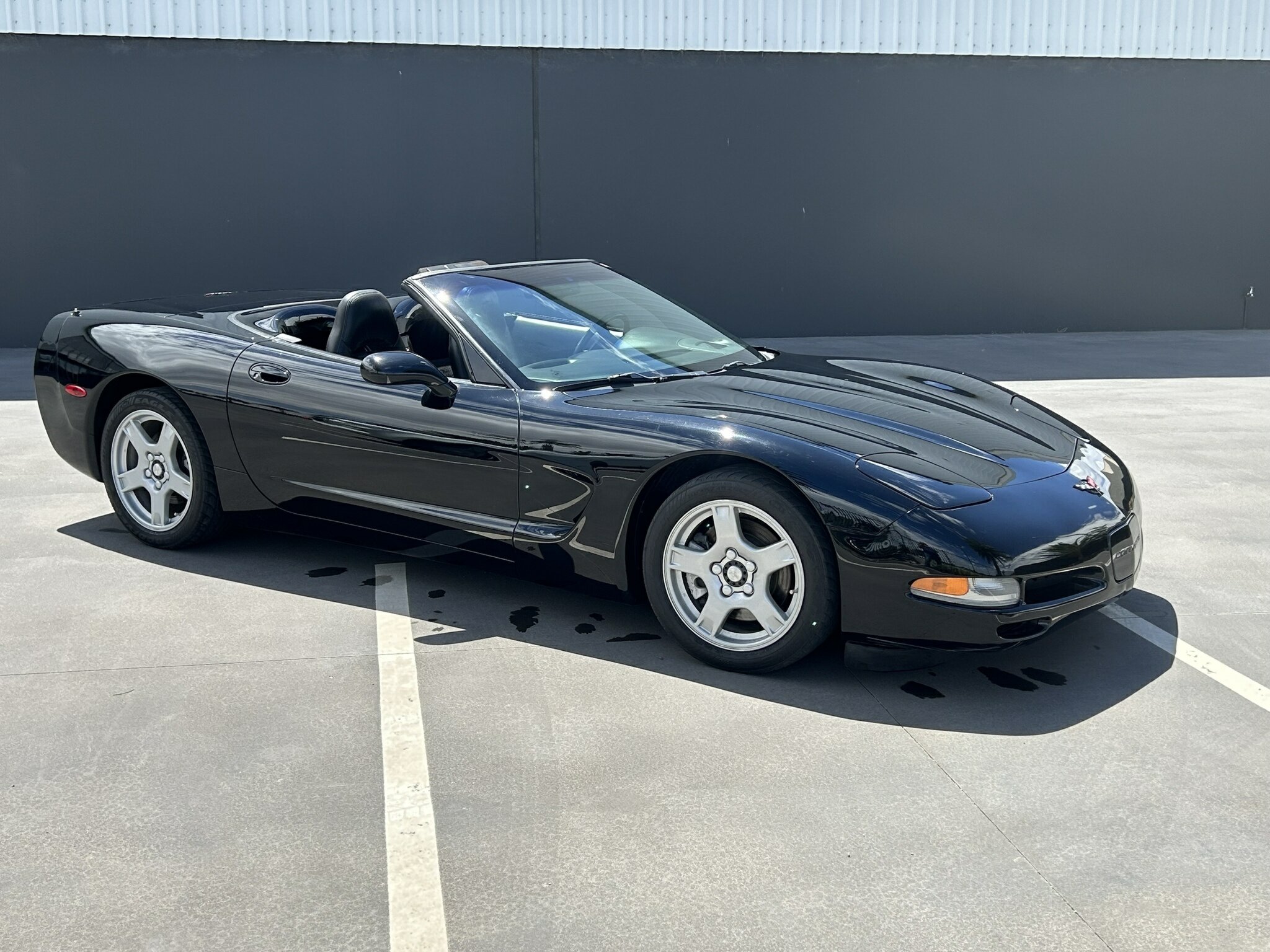 1999 CHEVROLET CORVETTE C5 6 SP MANUAL CONVERTIBLE