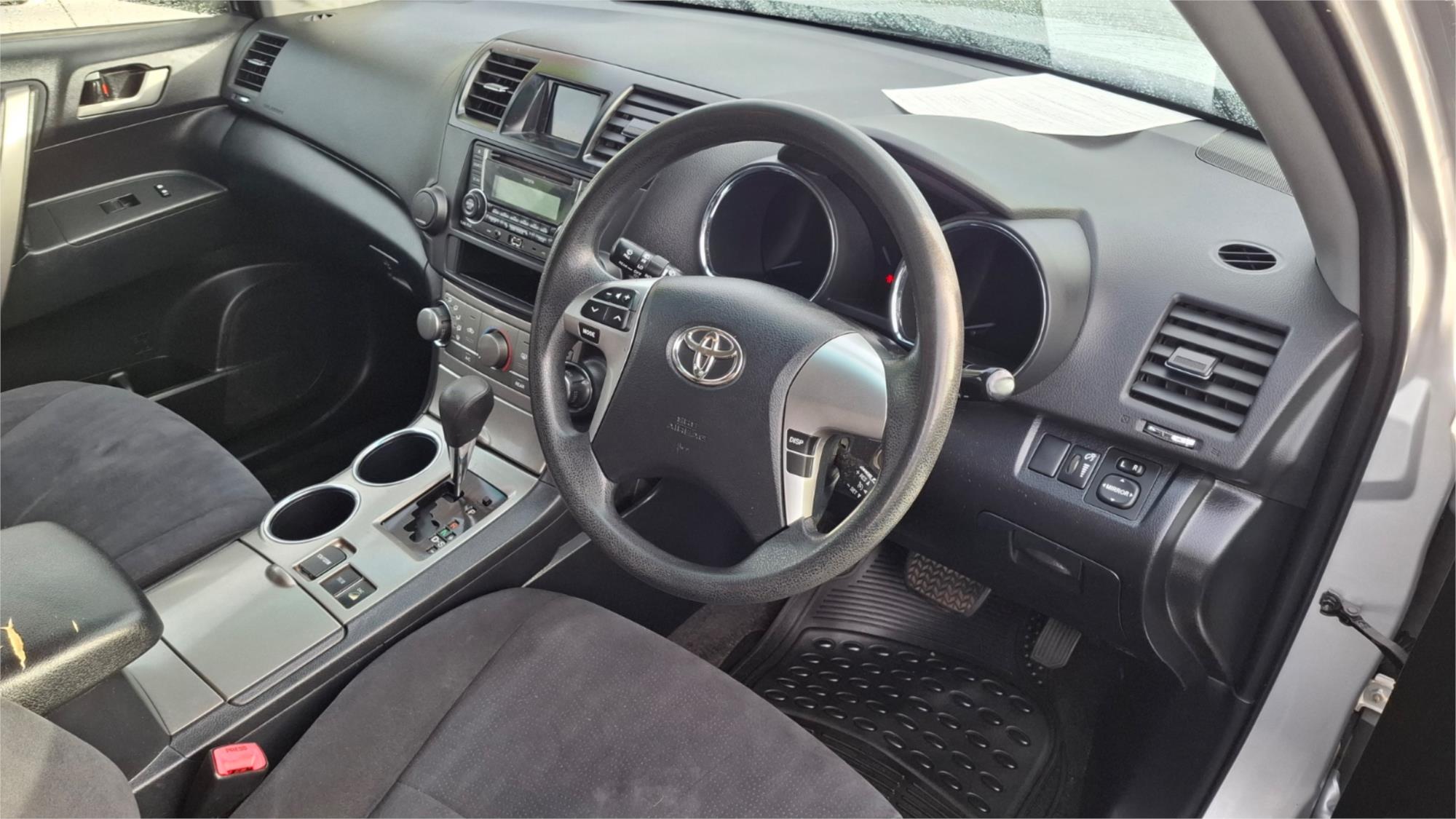 2012 TOYOTA KLUGER GSU45R MY11 UPGRADE KX-R (4x4) 5 SEAT 5 SP AUTOMATIC 4D WAGON