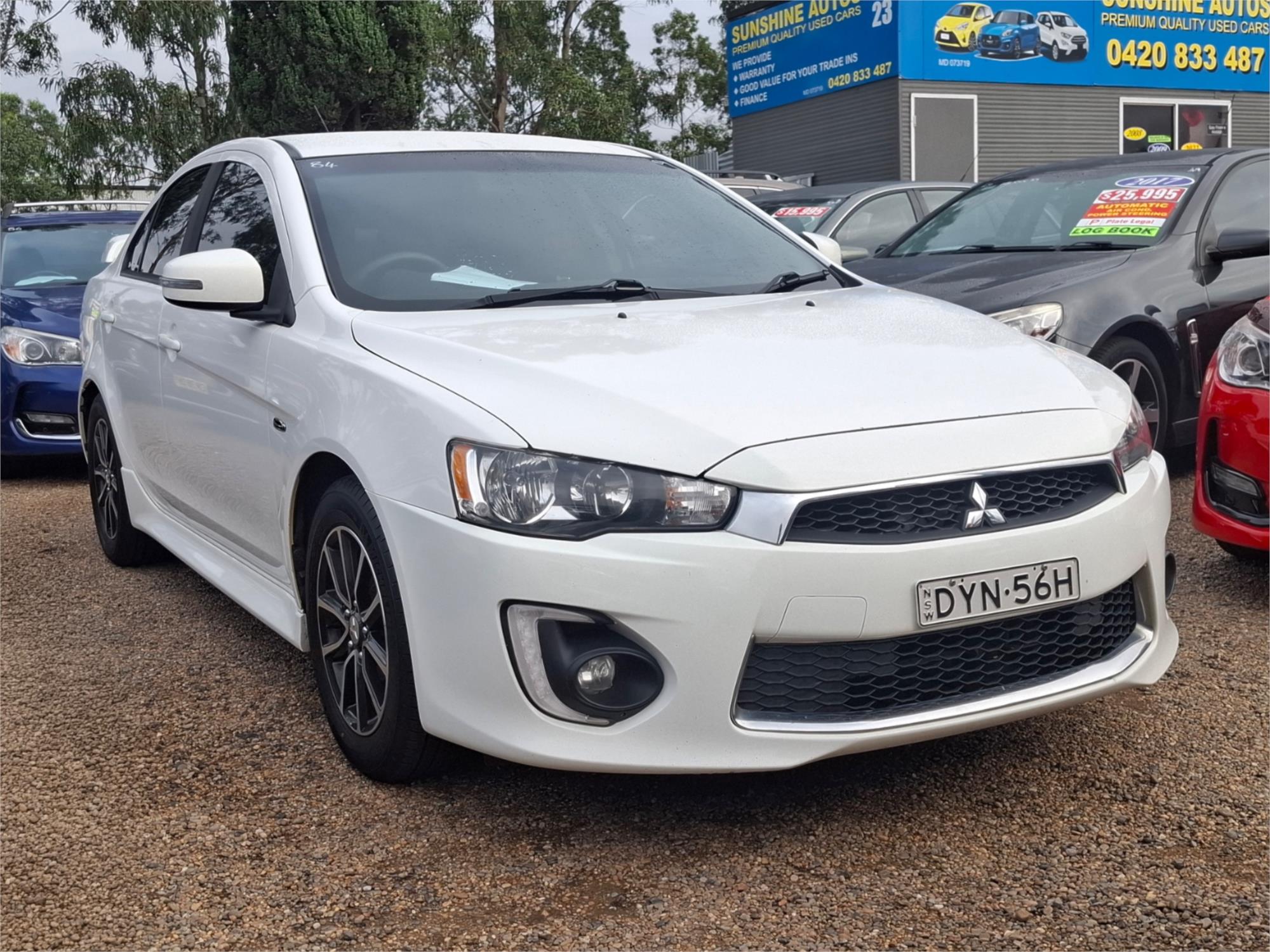 2017 MITSUBISHI LANCER CF MY17 ES SPORT 5 SP MANUAL 4D SEDAN