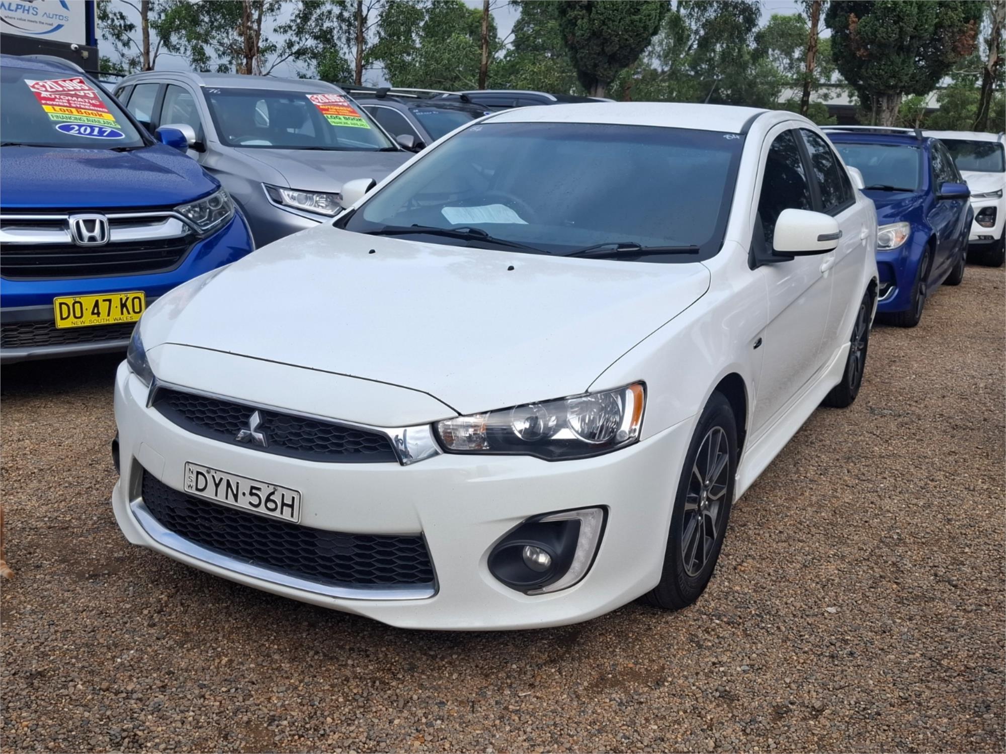 2017 MITSUBISHI LANCER CF MY17 ES SPORT 5 SP MANUAL 4D SEDAN