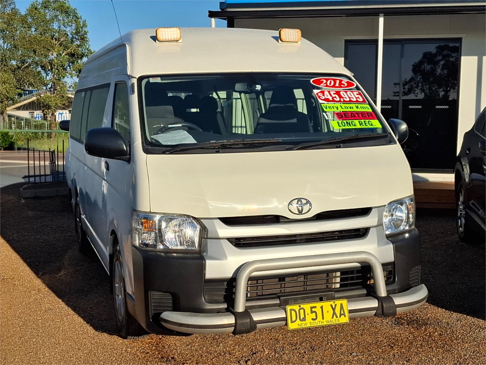 2015 TOYOTA HIACE TRH223R MY14 COMMUTER 4 SP AUTOMATIC BUS