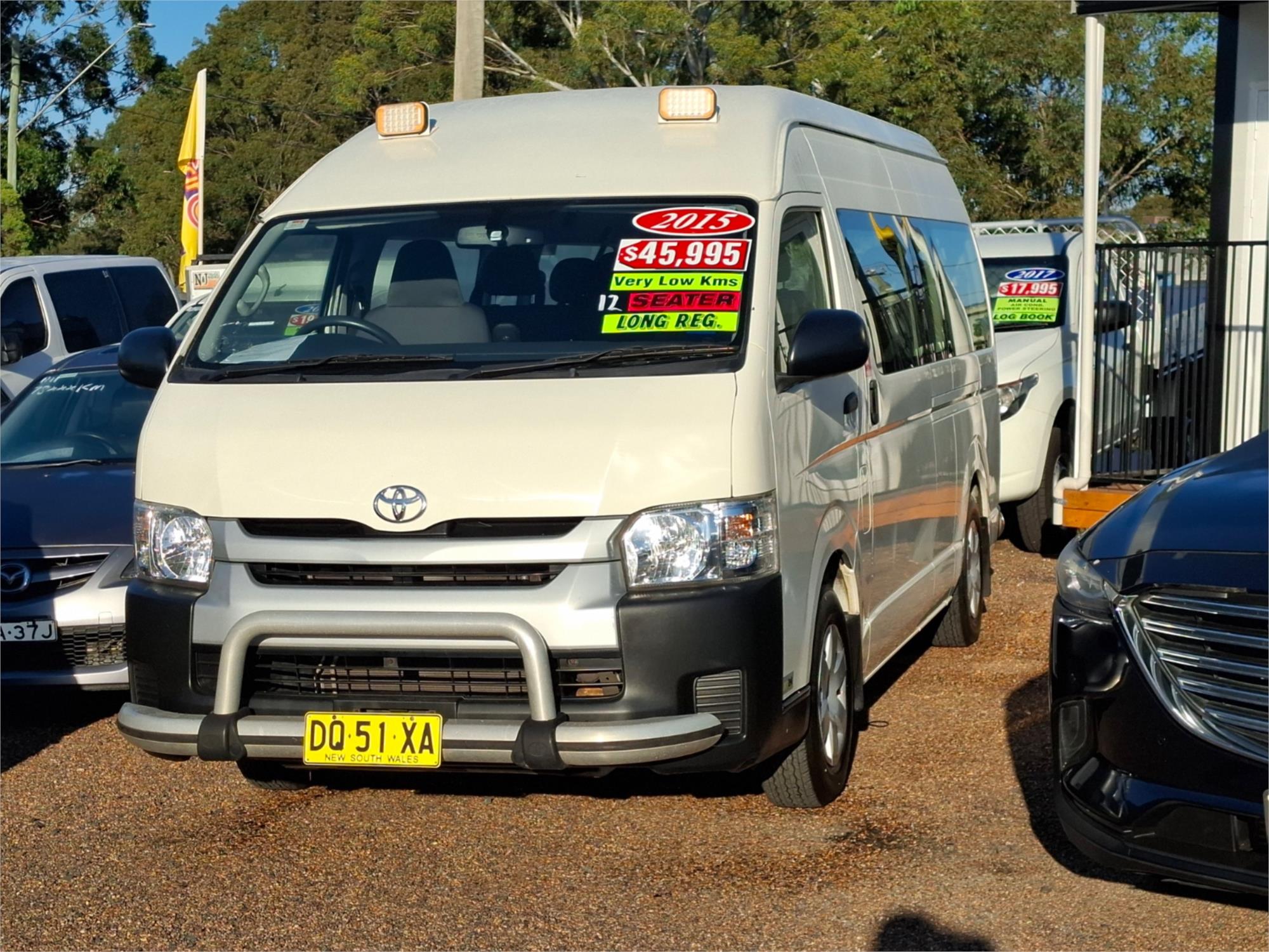 2015 TOYOTA HIACE TRH223R MY14 COMMUTER 4 SP AUTOMATIC BUS
