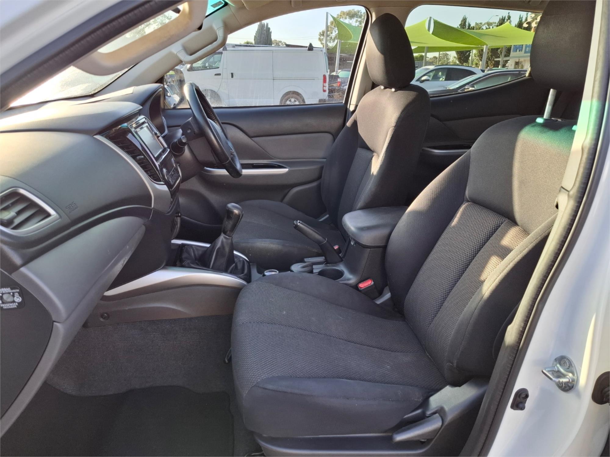 2016 MITSUBISHI TRITON MQ MY16 GLS (4x4) 6 SP MANUAL DUAL CAB UTILITY