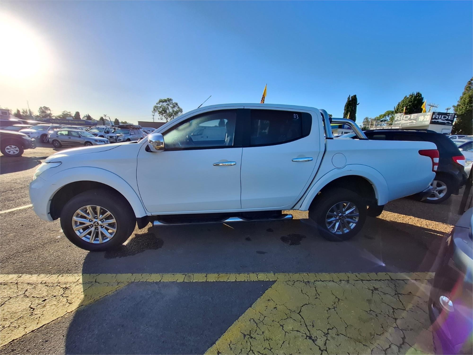 2016 MITSUBISHI TRITON MQ MY16 GLS (4x4) 6 SP MANUAL DUAL CAB UTILITY