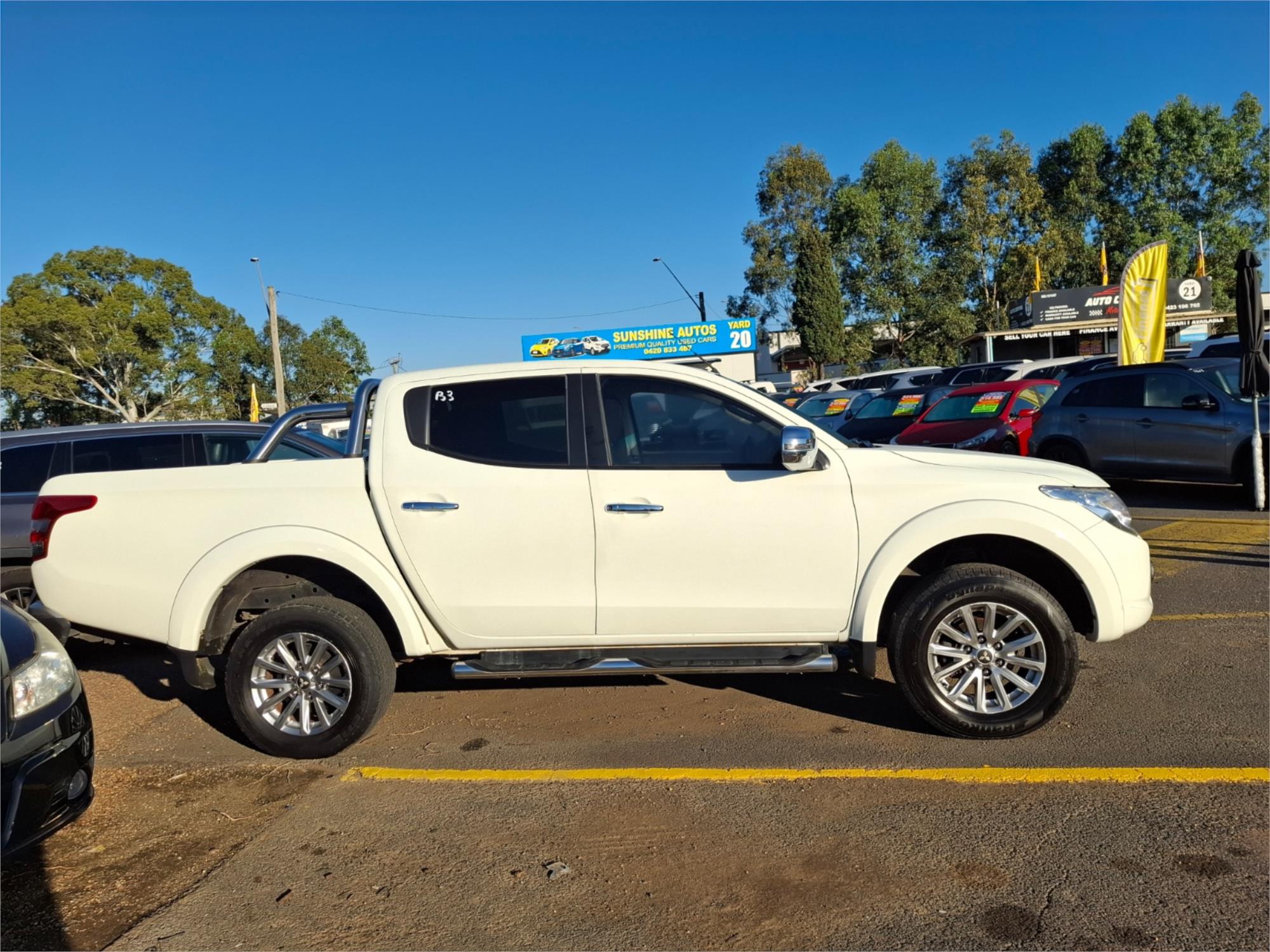 2016 MITSUBISHI TRITON MQ MY16 GLS (4x4) 6 SP MANUAL DUAL CAB UTILITY