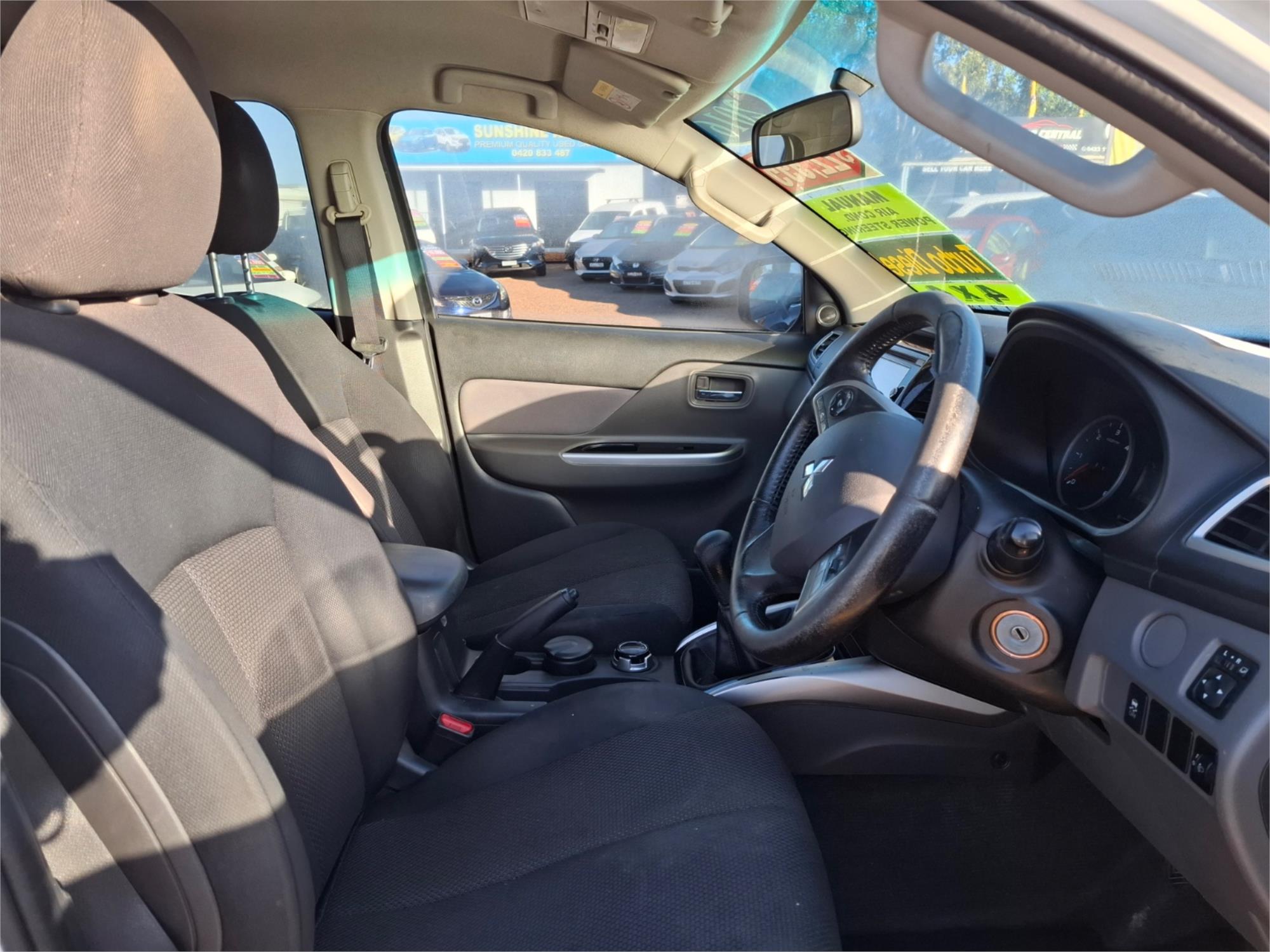 2016 MITSUBISHI TRITON MQ MY16 GLS (4x4) 6 SP MANUAL DUAL CAB UTILITY