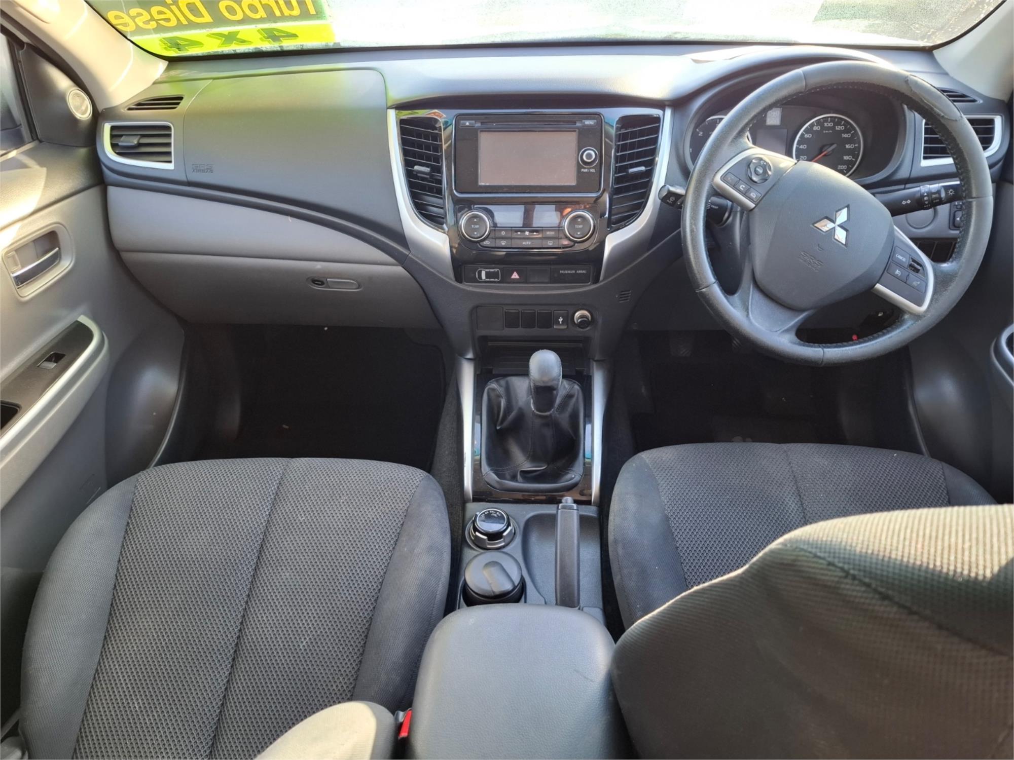2016 MITSUBISHI TRITON MQ MY16 GLS (4x4) 6 SP MANUAL DUAL CAB UTILITY