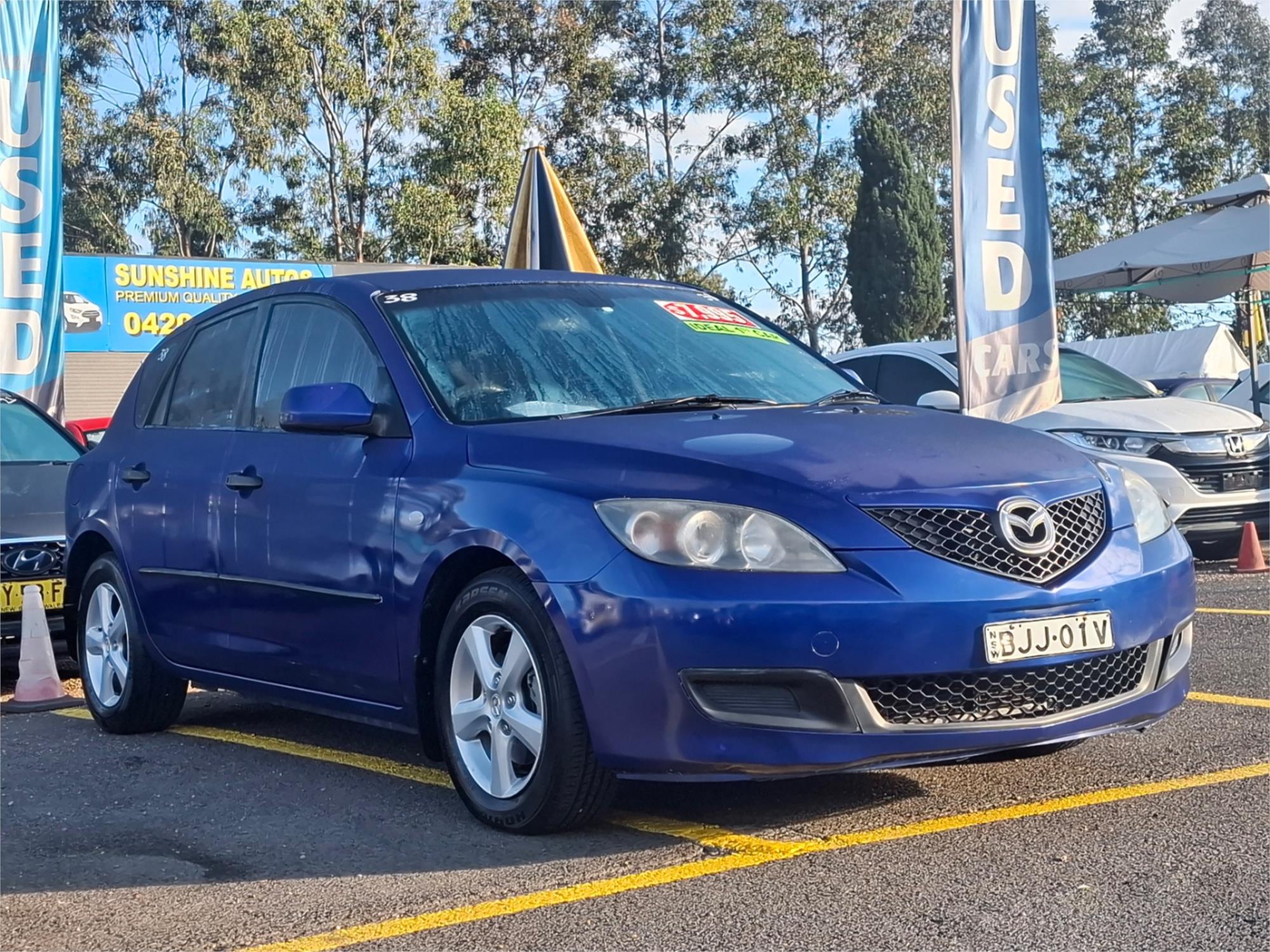 2008 MAZDA MAZDA3 BK MY08 NEO SPORT 4 SP AUTO ACTIVEMATIC 5D HATCHBACK