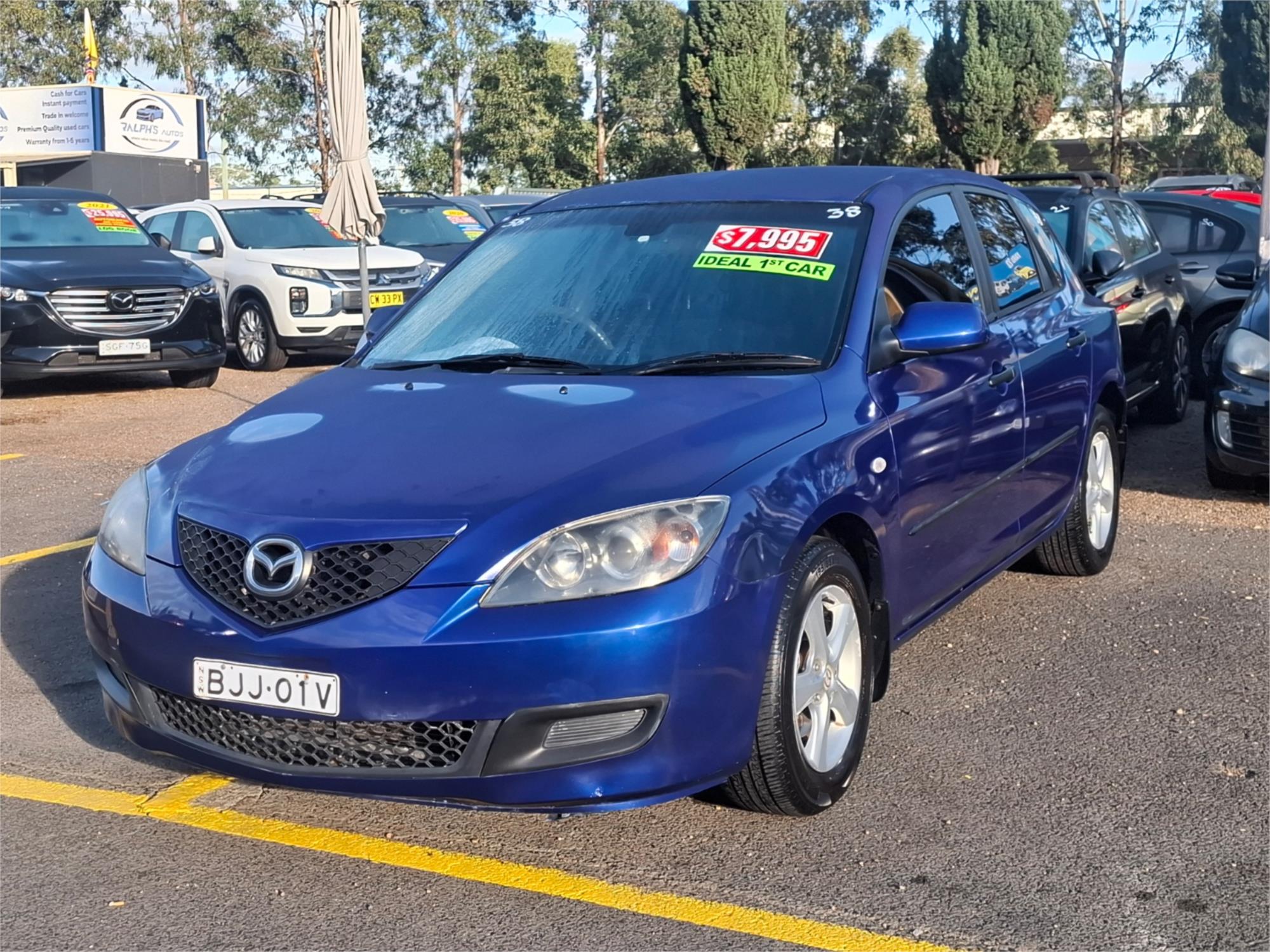 2008 MAZDA MAZDA3 BK MY08 NEO SPORT 4 SP AUTO ACTIVEMATIC 5D HATCHBACK