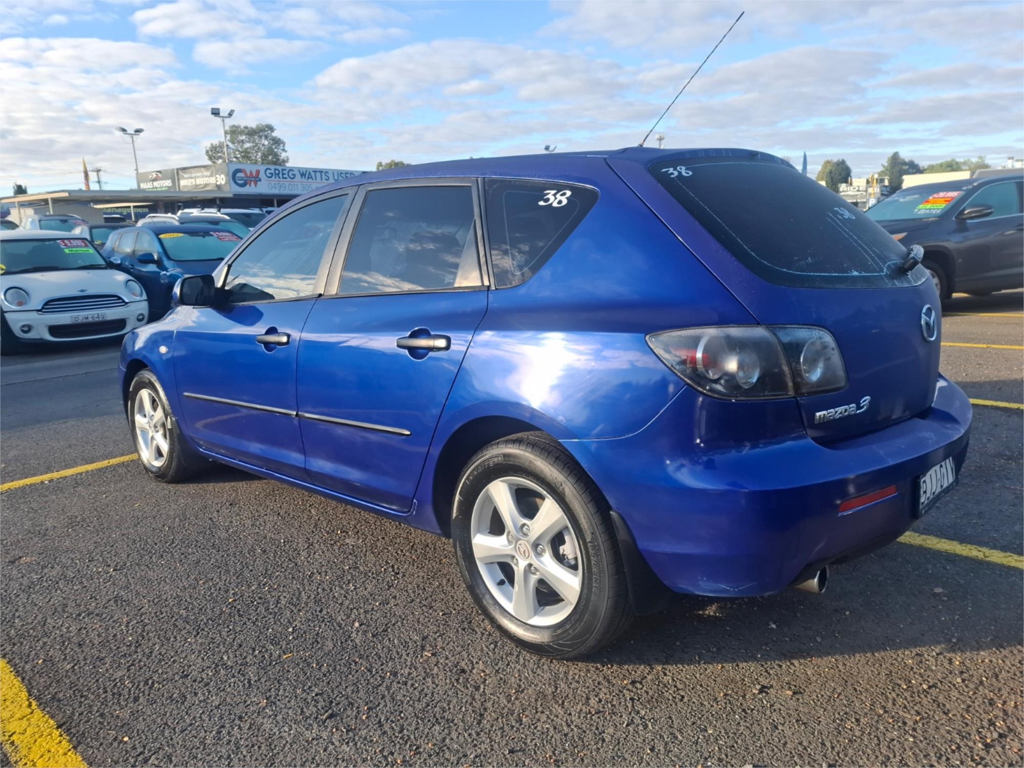 2008 MAZDA MAZDA3 BK MY08 NEO SPORT 4 SP AUTO ACTIVEMATIC 5D HATCHBACK