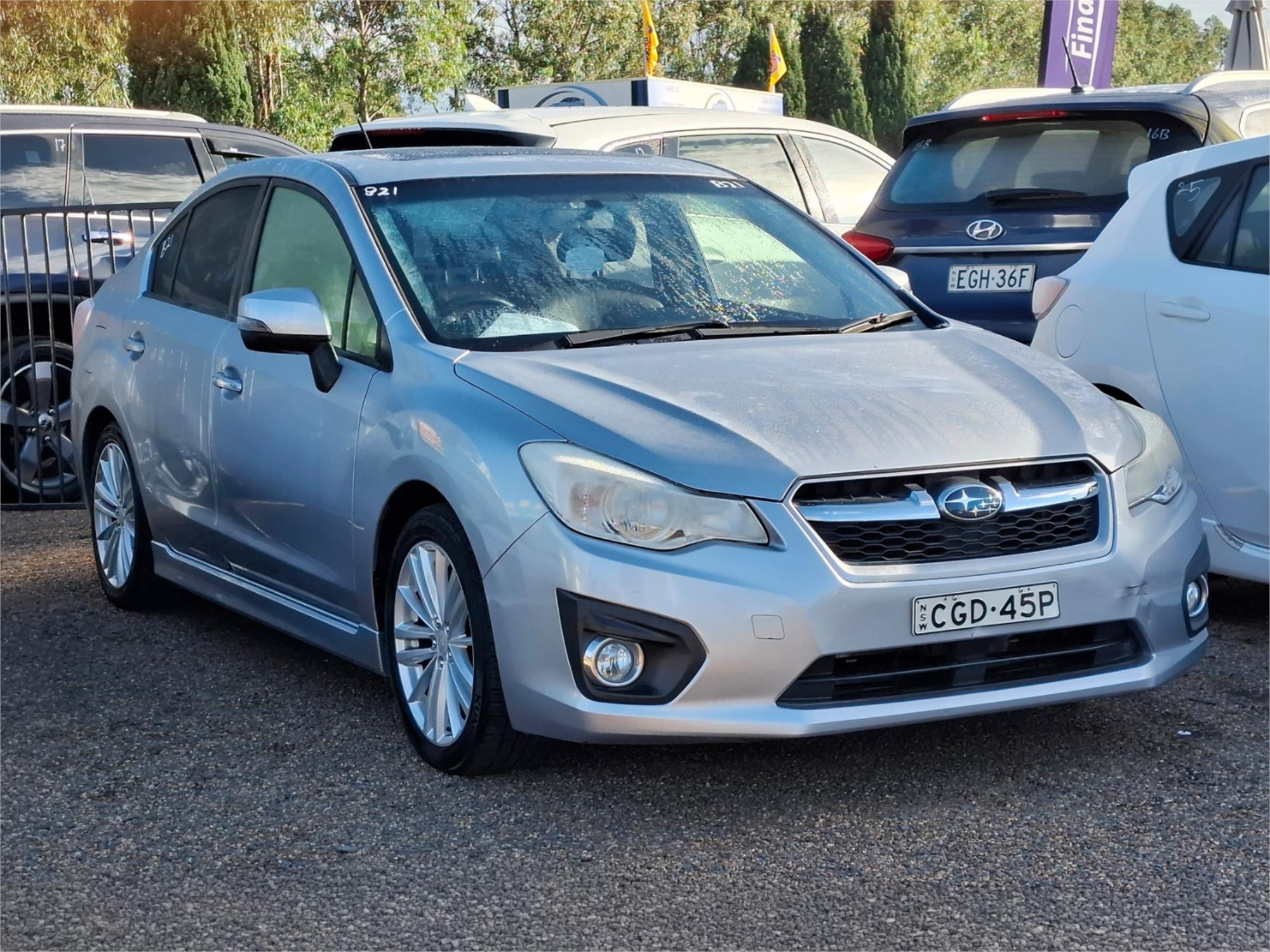 2012 SUBARU IMPREZA MY12 2.0i-S (AWD) CONTINUOUS VARIABLE 4D SEDAN