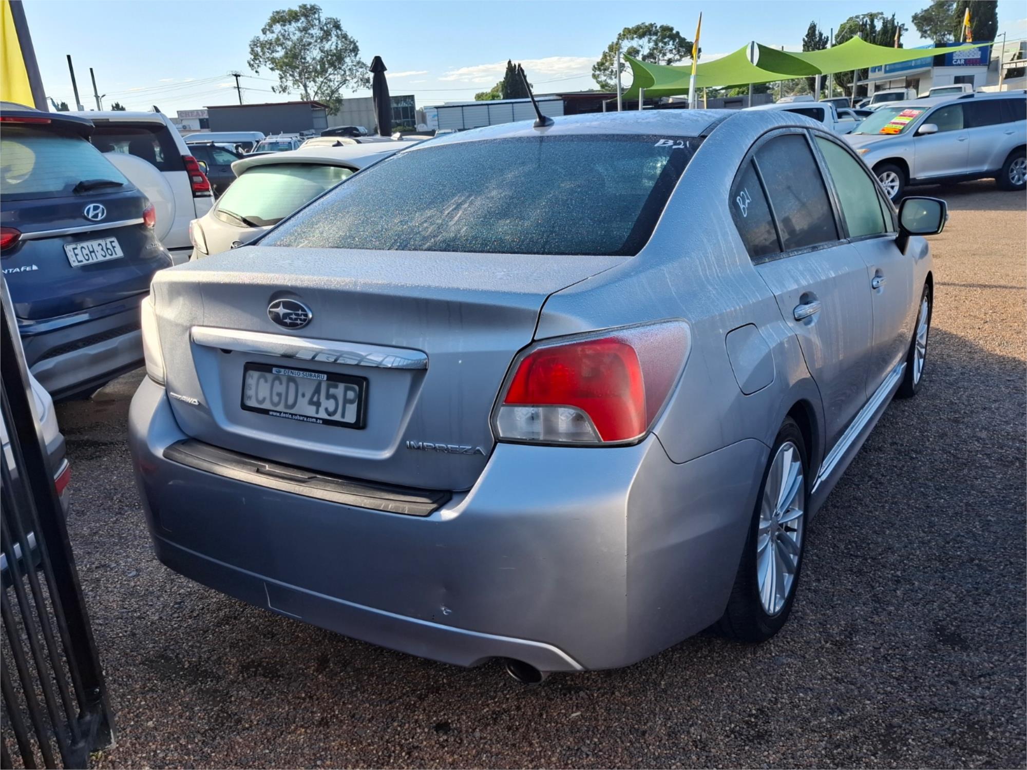 2012 SUBARU IMPREZA MY12 2.0i-S (AWD) CONTINUOUS VARIABLE 4D SEDAN