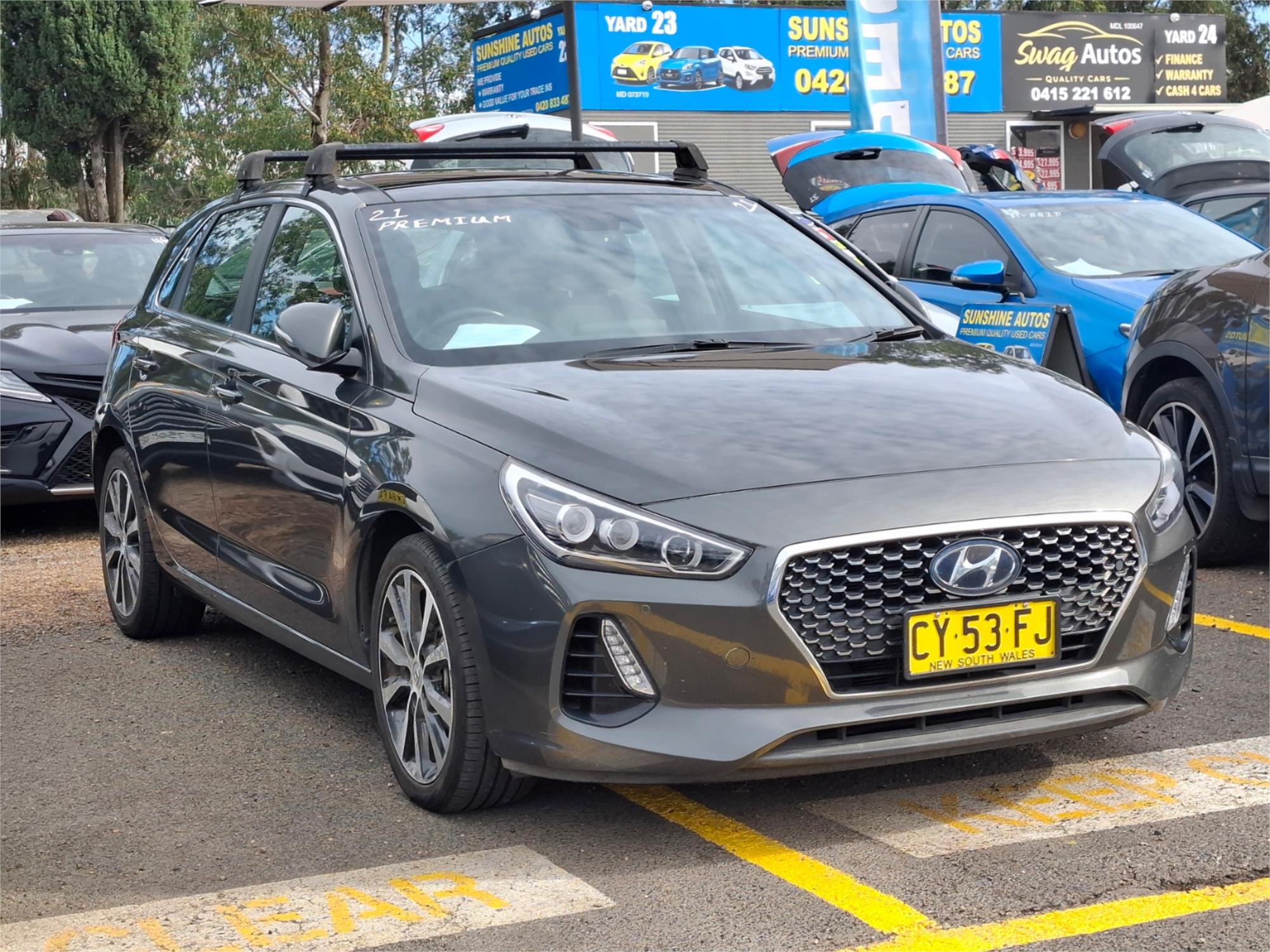 2020 HYUNDAI i30 PD2 MY20 PREMIUM 6 SP AUTOMATIC 4D HATCHBACK