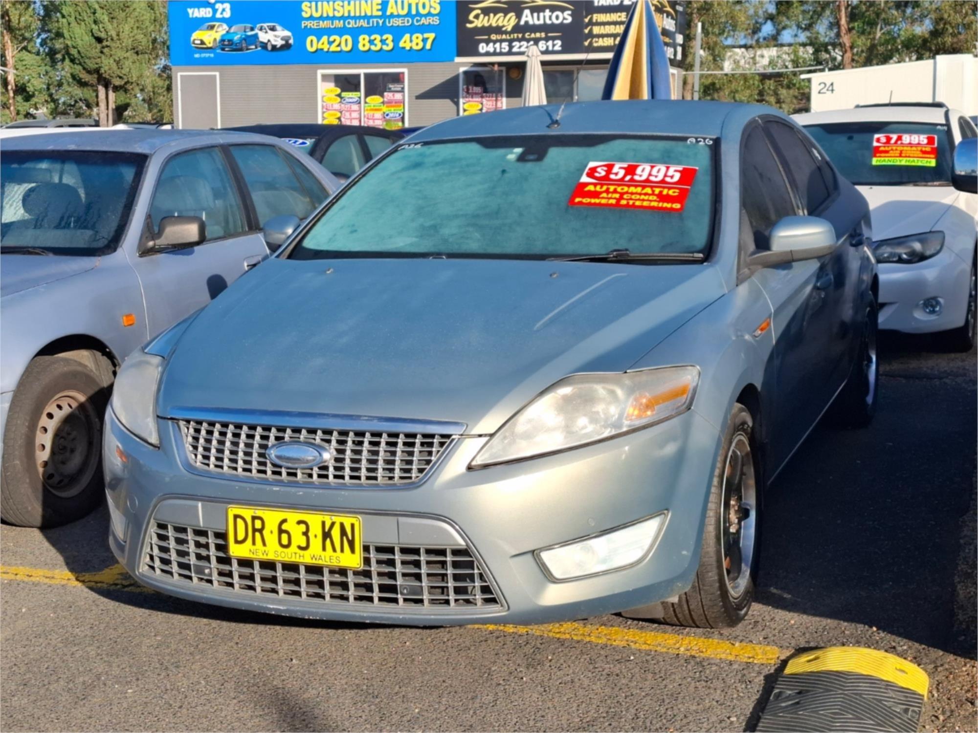 2008 FORD MONDEO MA TDCi 6 SP AUTOMATIC 5D HATCHBACK