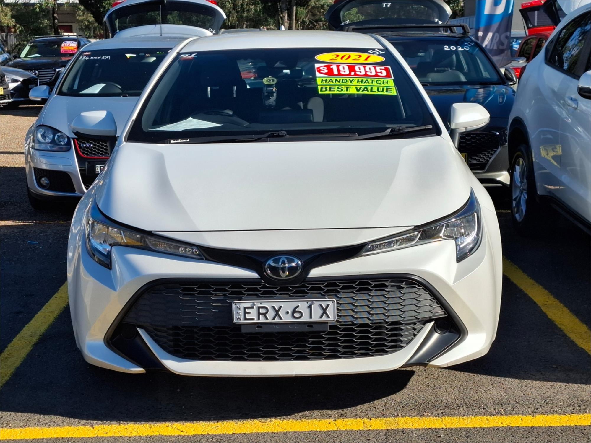 2021 TOYOTA COROLLA MZEA12R ASCENT SPORT CONTINUOUS VARIABLE 5D HATCHBACK