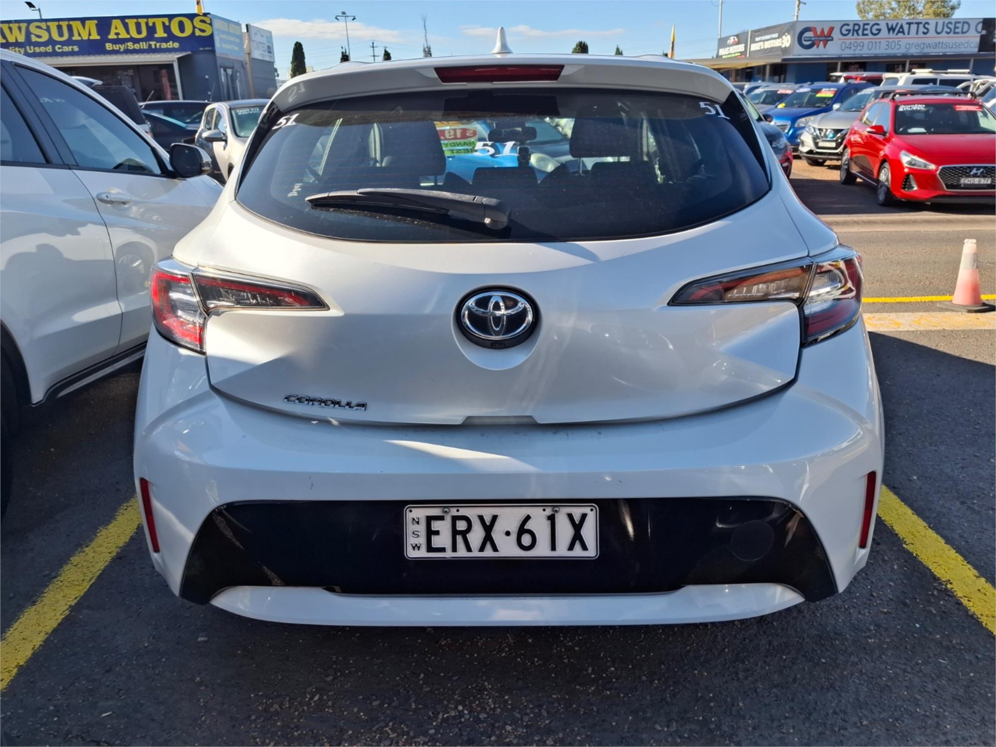 2021 TOYOTA COROLLA MZEA12R ASCENT SPORT CONTINUOUS VARIABLE 5D HATCHBACK