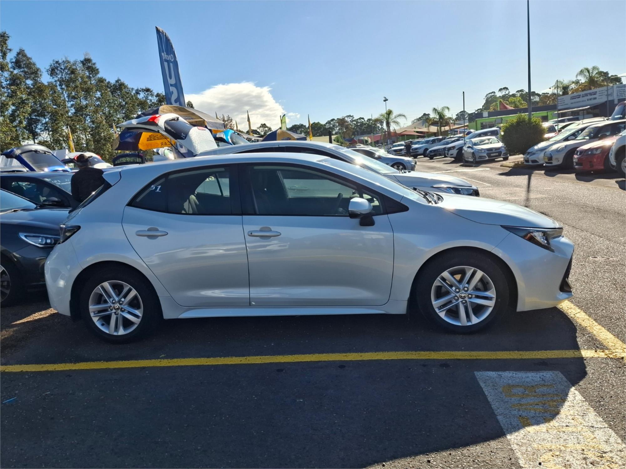 2021 TOYOTA COROLLA MZEA12R ASCENT SPORT CONTINUOUS VARIABLE 5D HATCHBACK