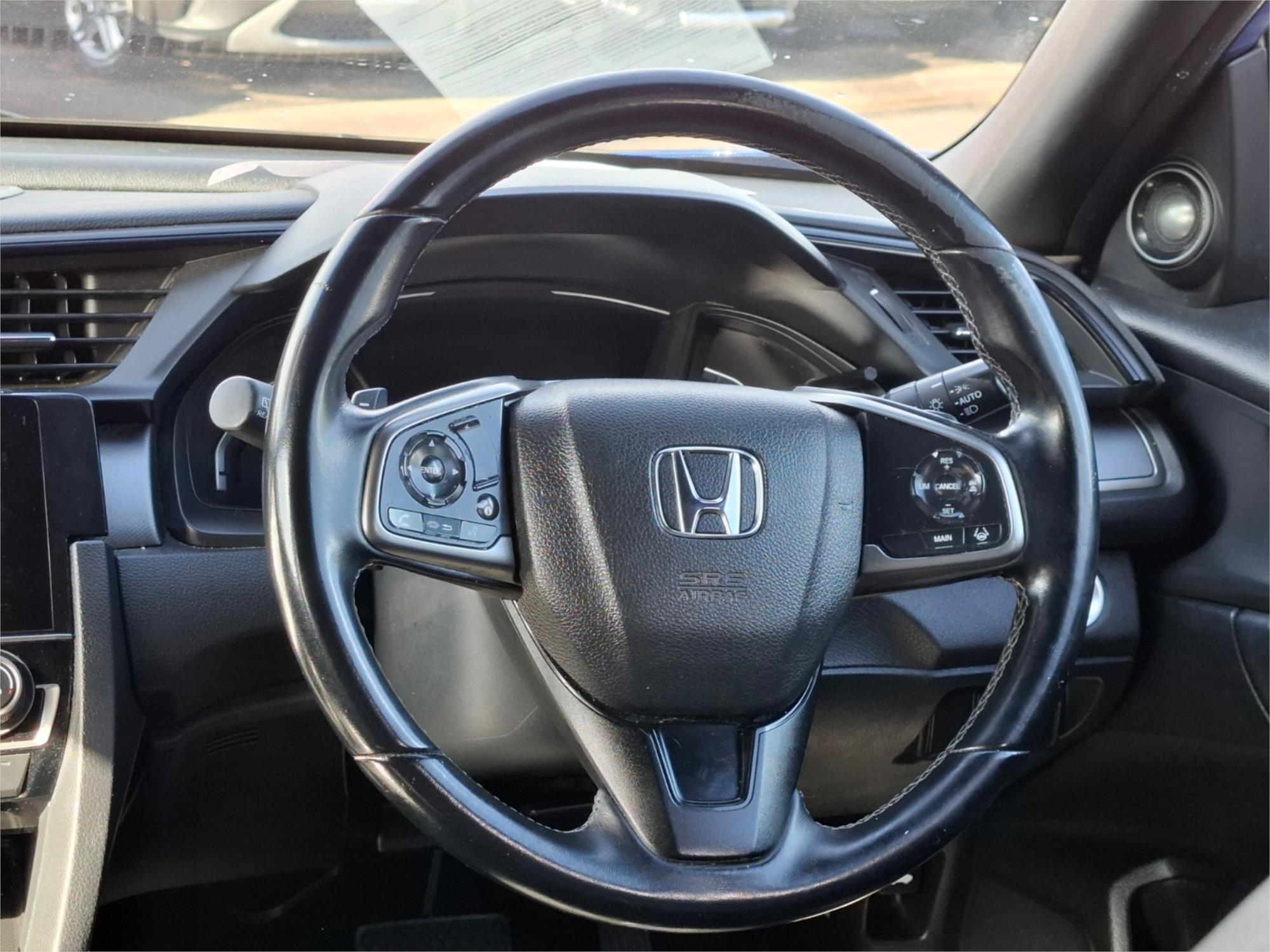 2019 HONDA CIVIC MY18 VTi-LX CONTINUOUS VARIABLE 5D HATCHBACK
