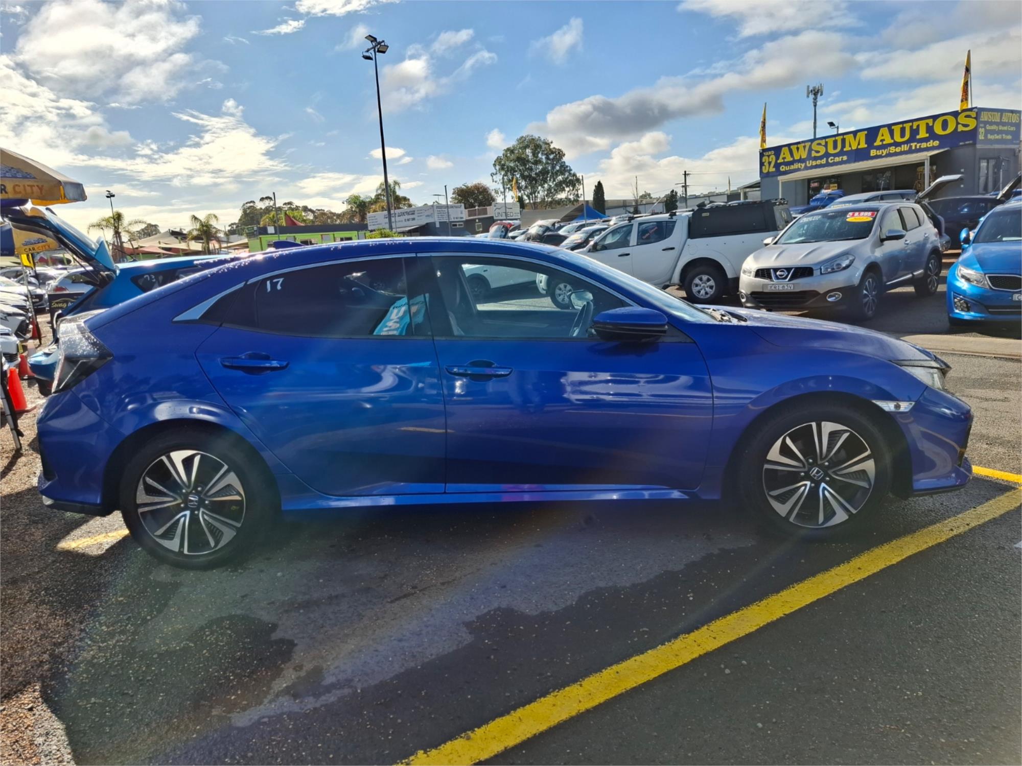 2019 HONDA CIVIC MY18 VTi-LX CONTINUOUS VARIABLE 5D HATCHBACK