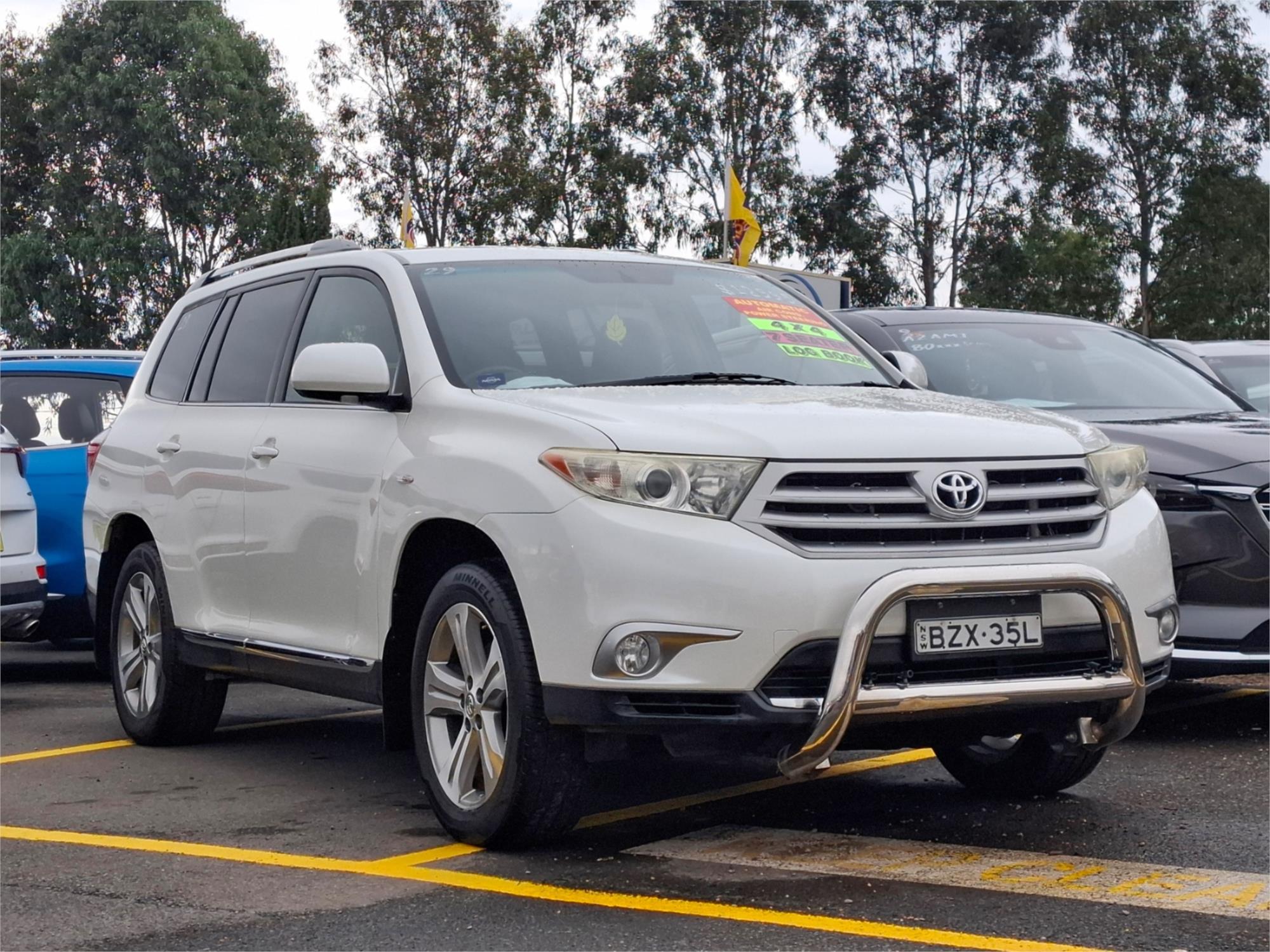 2011 TOYOTA KLUGER GSU45R MY11 UPGRADE KX-S (4x4) 5 SP AUTOMATIC 4D WAGON