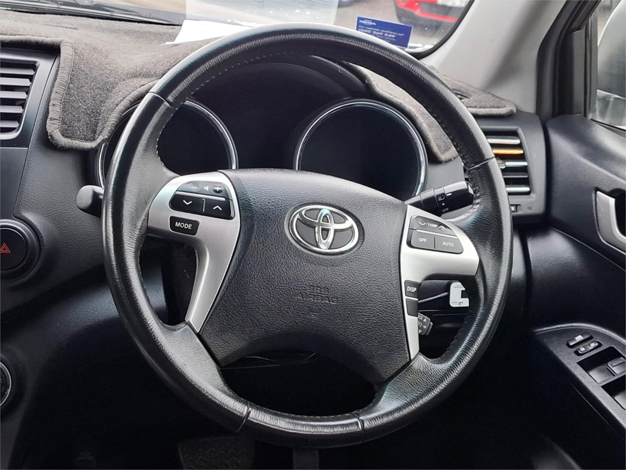 2011 TOYOTA KLUGER GSU45R MY11 UPGRADE KX-S (4x4) 5 SP AUTOMATIC 4D WAGON