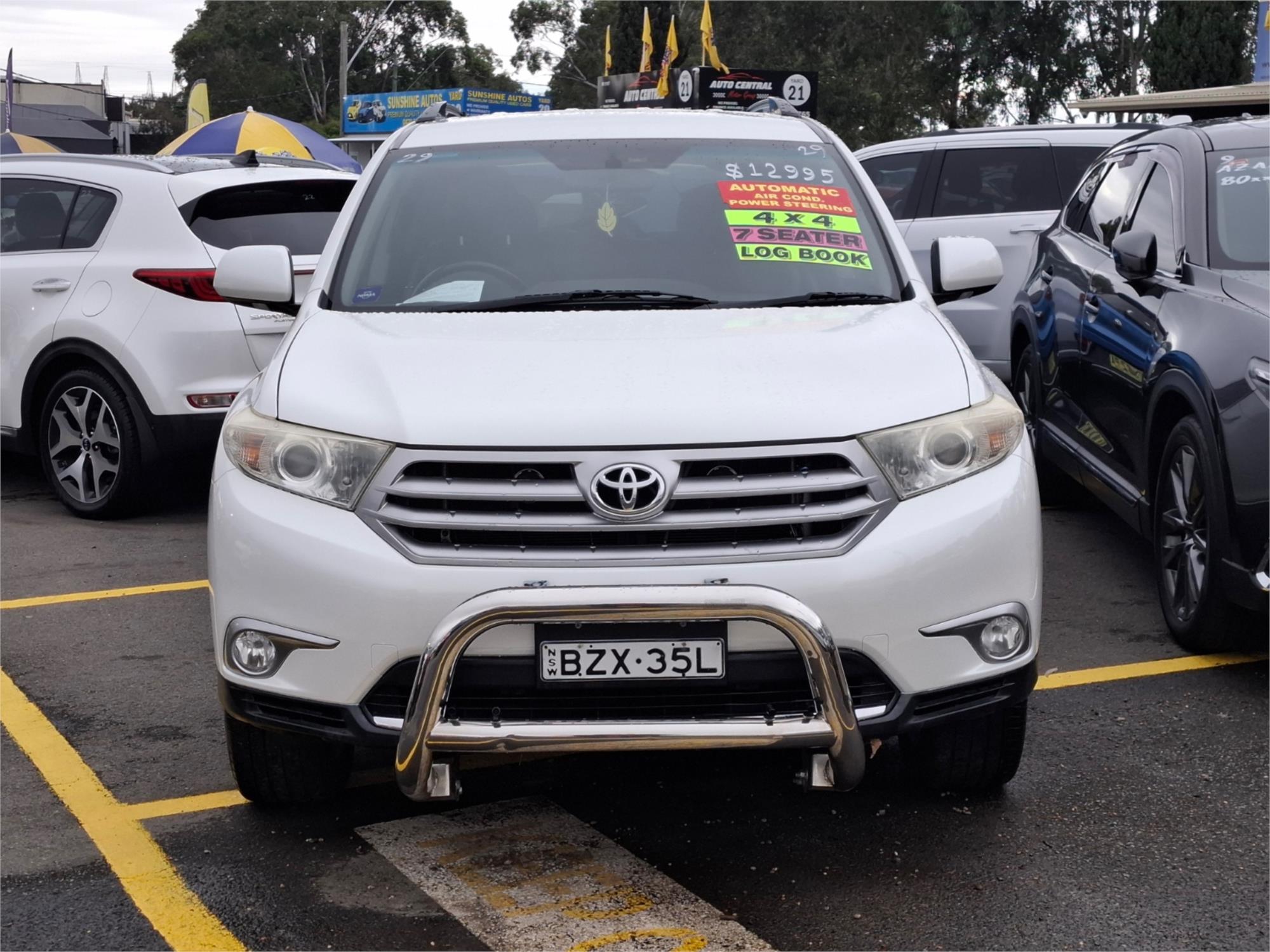 2011 TOYOTA KLUGER GSU45R MY11 UPGRADE KX-S (4x4) 5 SP AUTOMATIC 4D WAGON