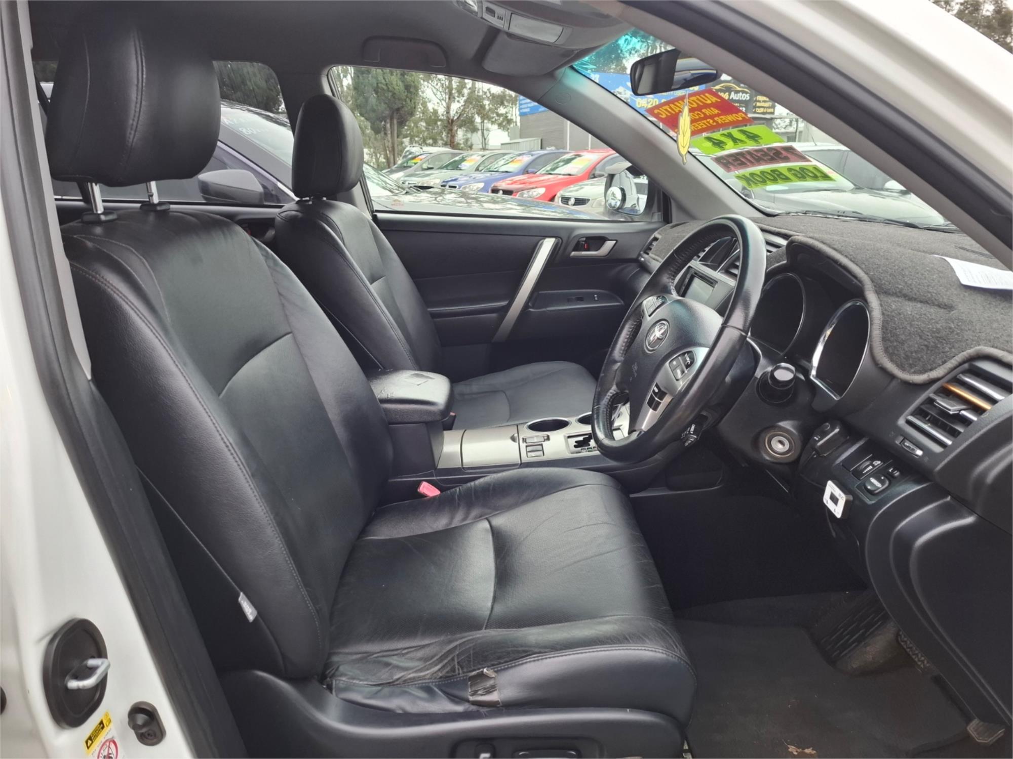 2011 TOYOTA KLUGER GSU45R MY11 UPGRADE KX-S (4x4) 5 SP AUTOMATIC 4D WAGON