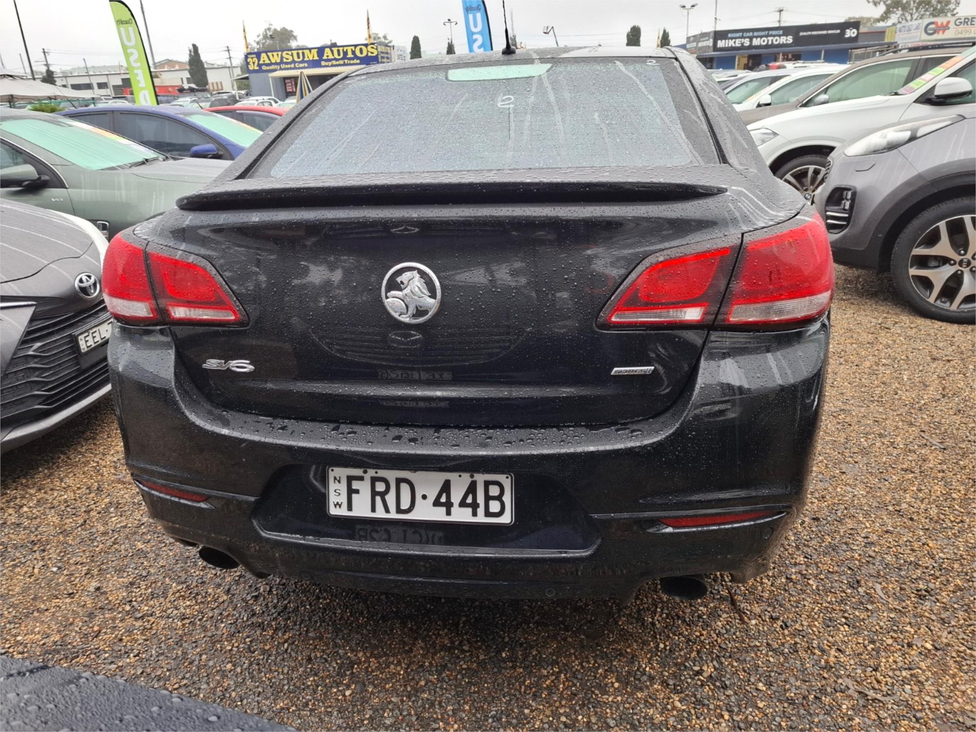 2016 HOLDEN COMMODORE VF II SV6 6 SP AUTOMATIC 4D SEDAN
