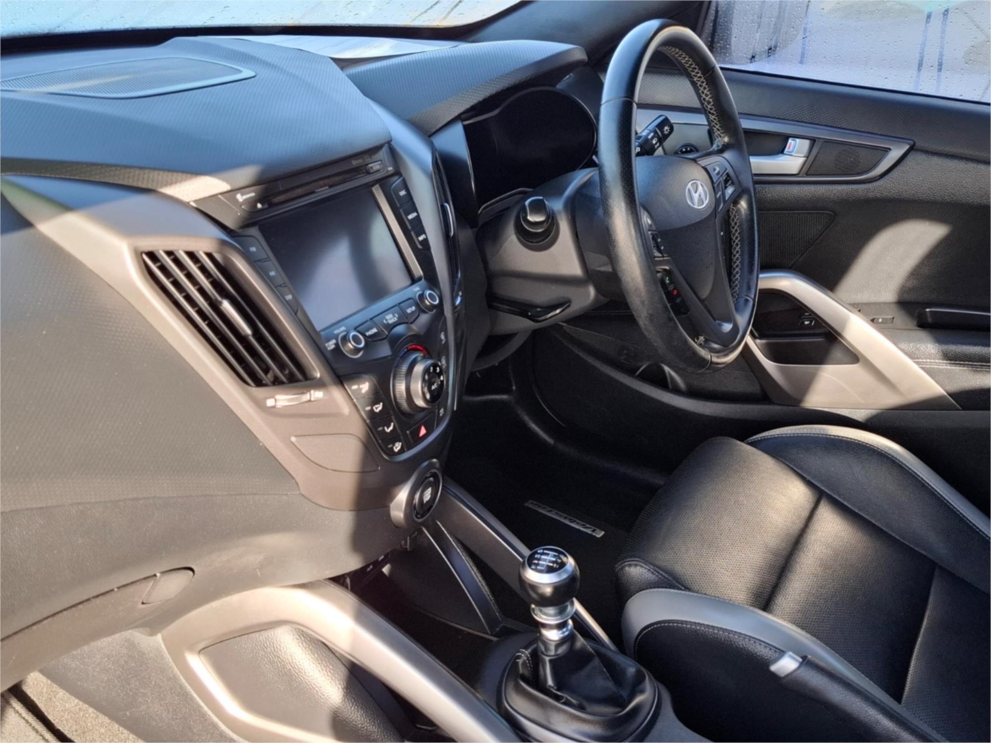 2015 HYUNDAI VELOSTER FS4 SERIES 2 SR TURBO + 6 SP MANUAL 3D COUPE