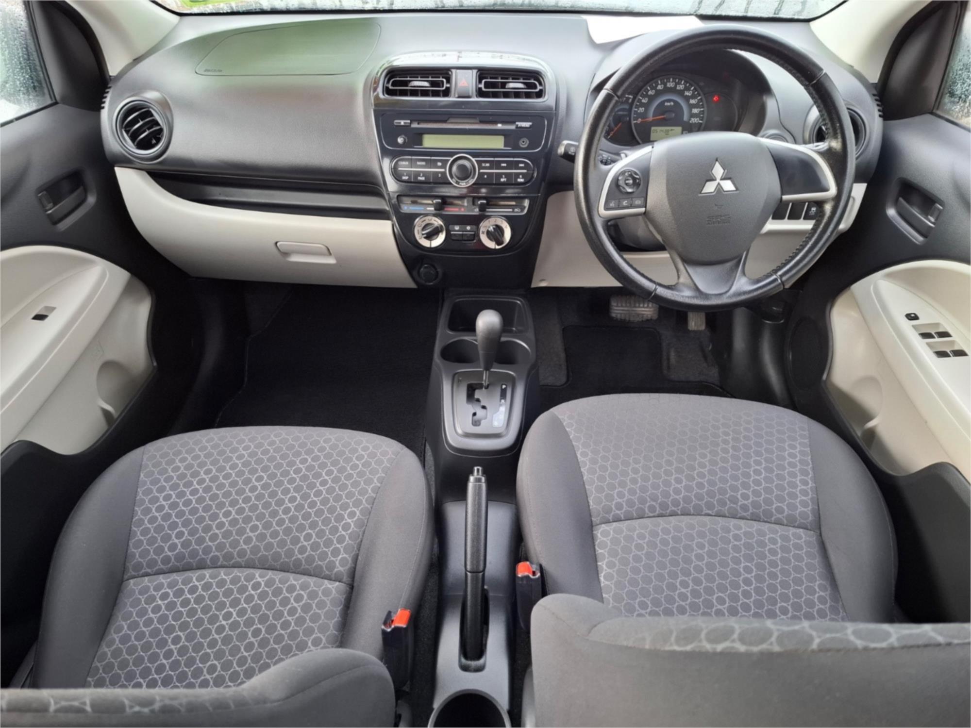 2013 MITSUBISHI MIRAGE LA ES CONTINUOUS VARIABLE 5D HATCHBACK