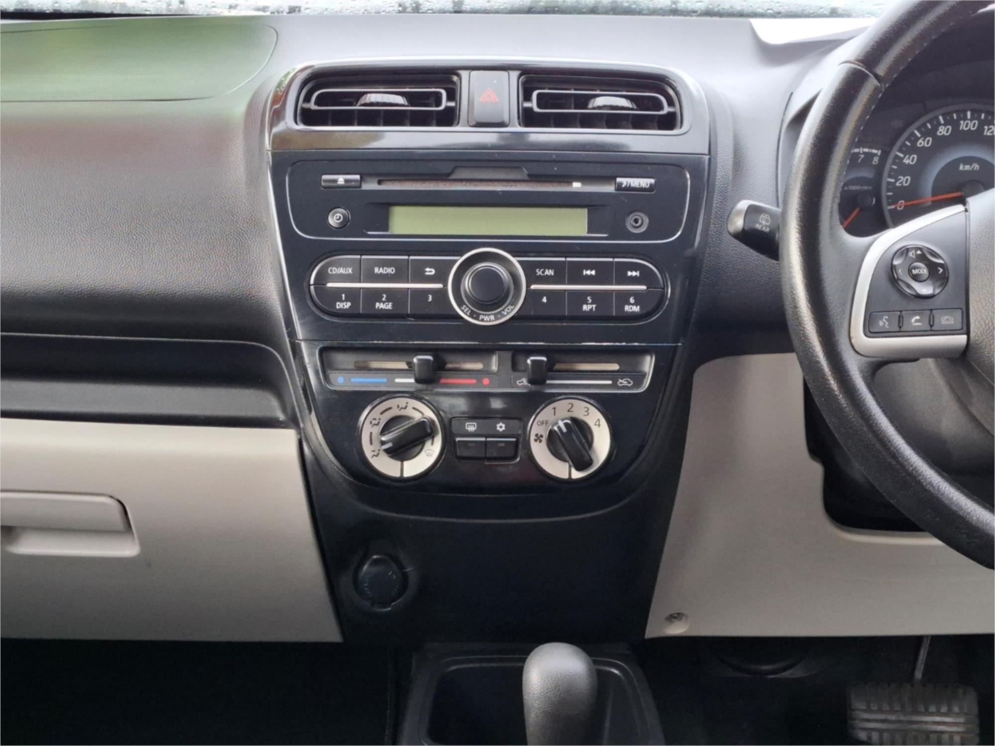 2013 MITSUBISHI MIRAGE LA ES CONTINUOUS VARIABLE 5D HATCHBACK