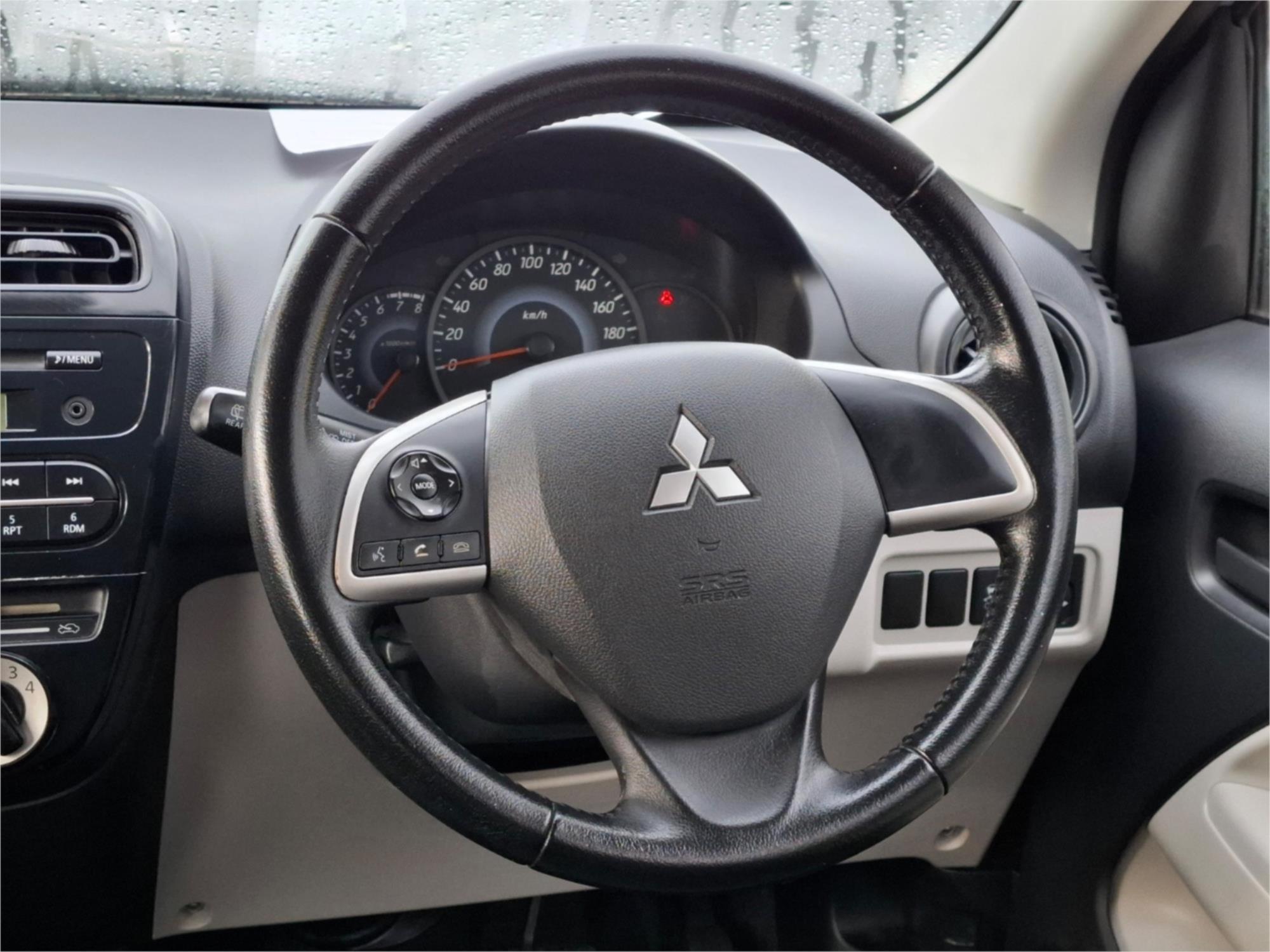 2013 MITSUBISHI MIRAGE LA ES CONTINUOUS VARIABLE 5D HATCHBACK