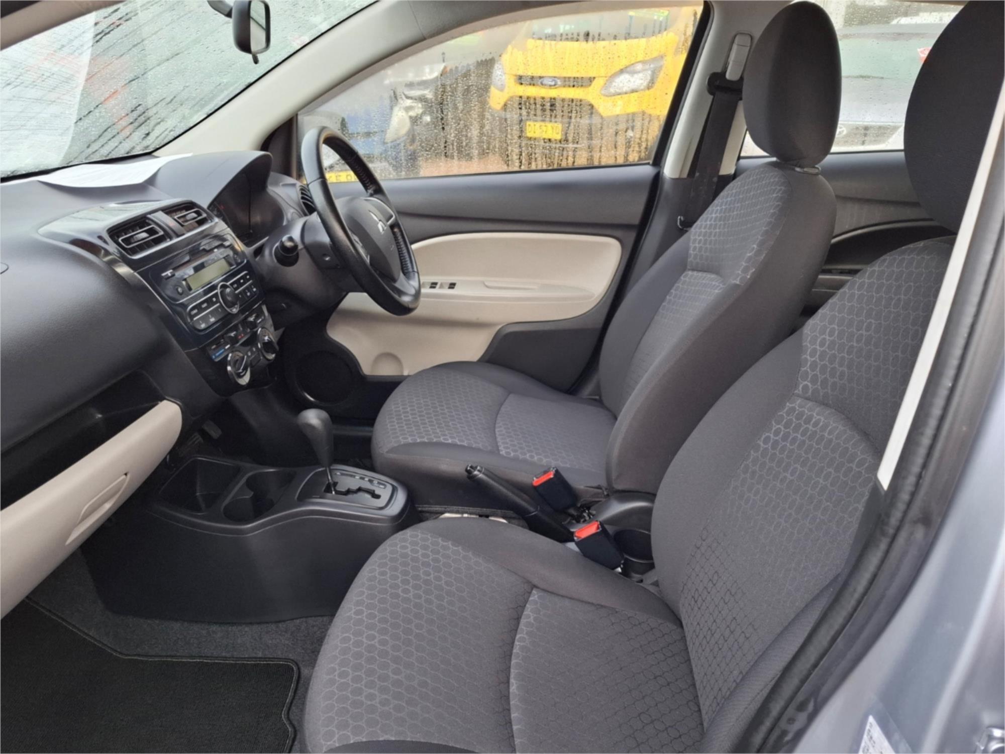 2013 MITSUBISHI MIRAGE LA ES CONTINUOUS VARIABLE 5D HATCHBACK