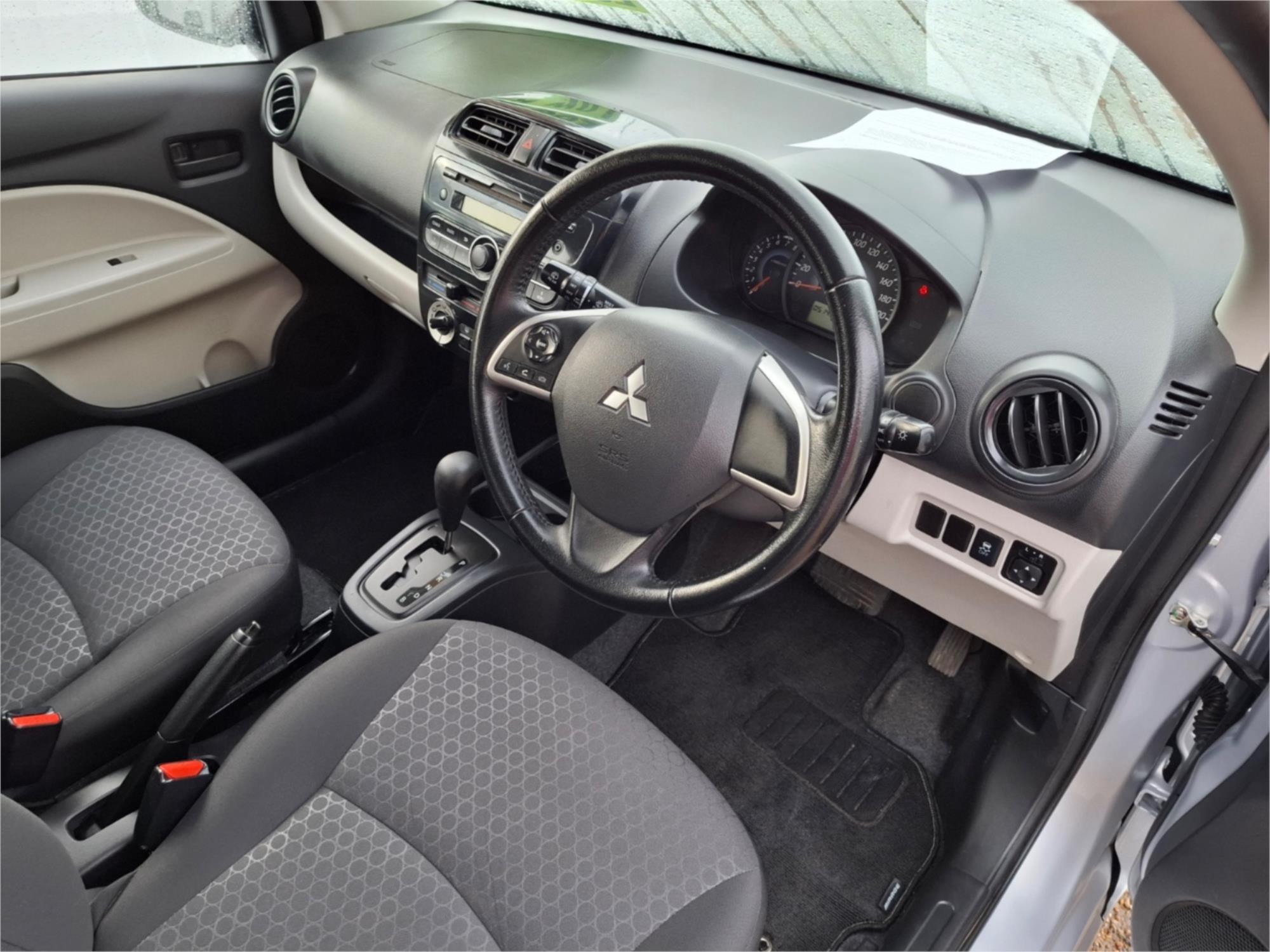 2013 MITSUBISHI MIRAGE LA ES CONTINUOUS VARIABLE 5D HATCHBACK