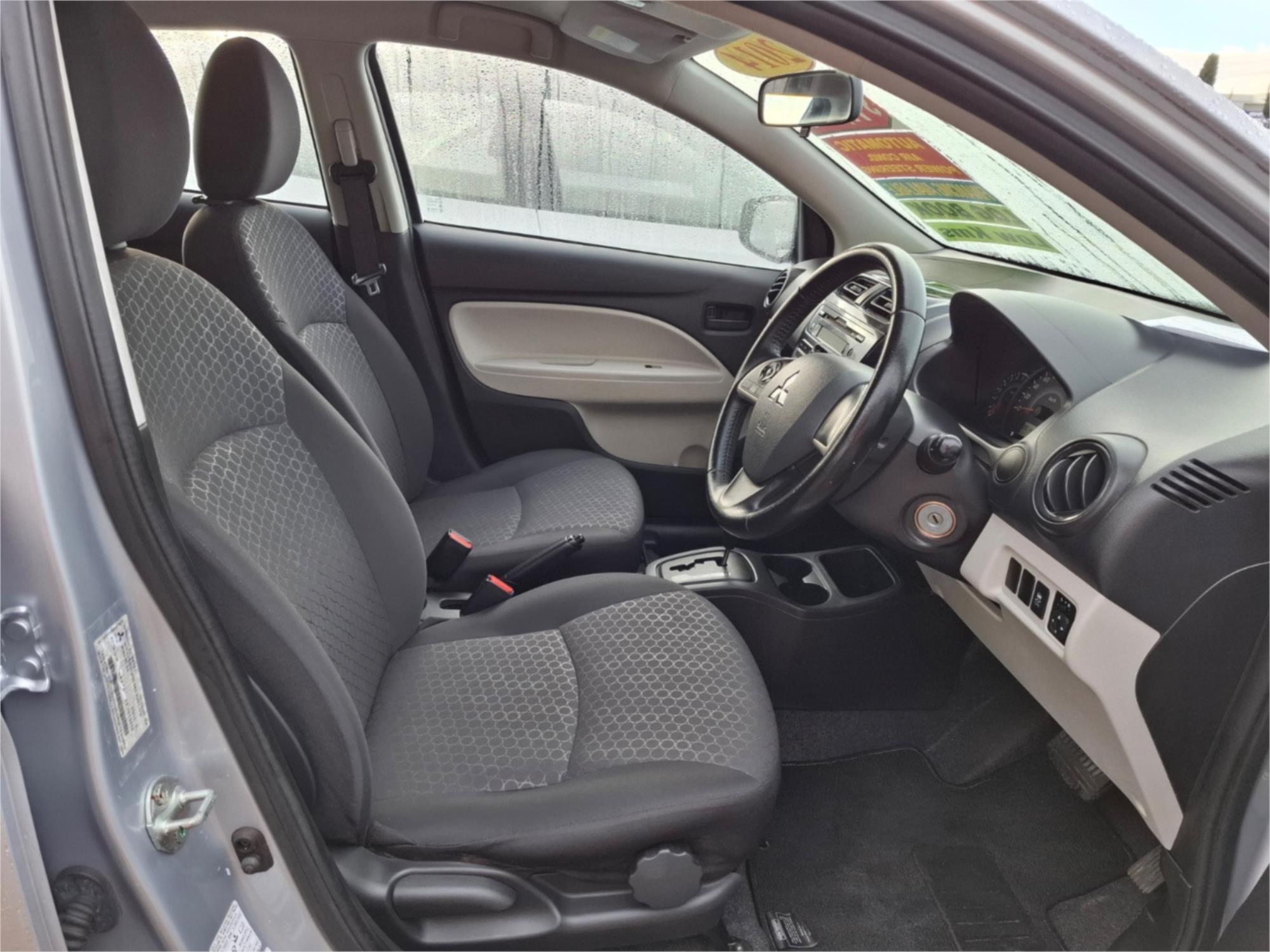 2013 MITSUBISHI MIRAGE LA ES CONTINUOUS VARIABLE 5D HATCHBACK