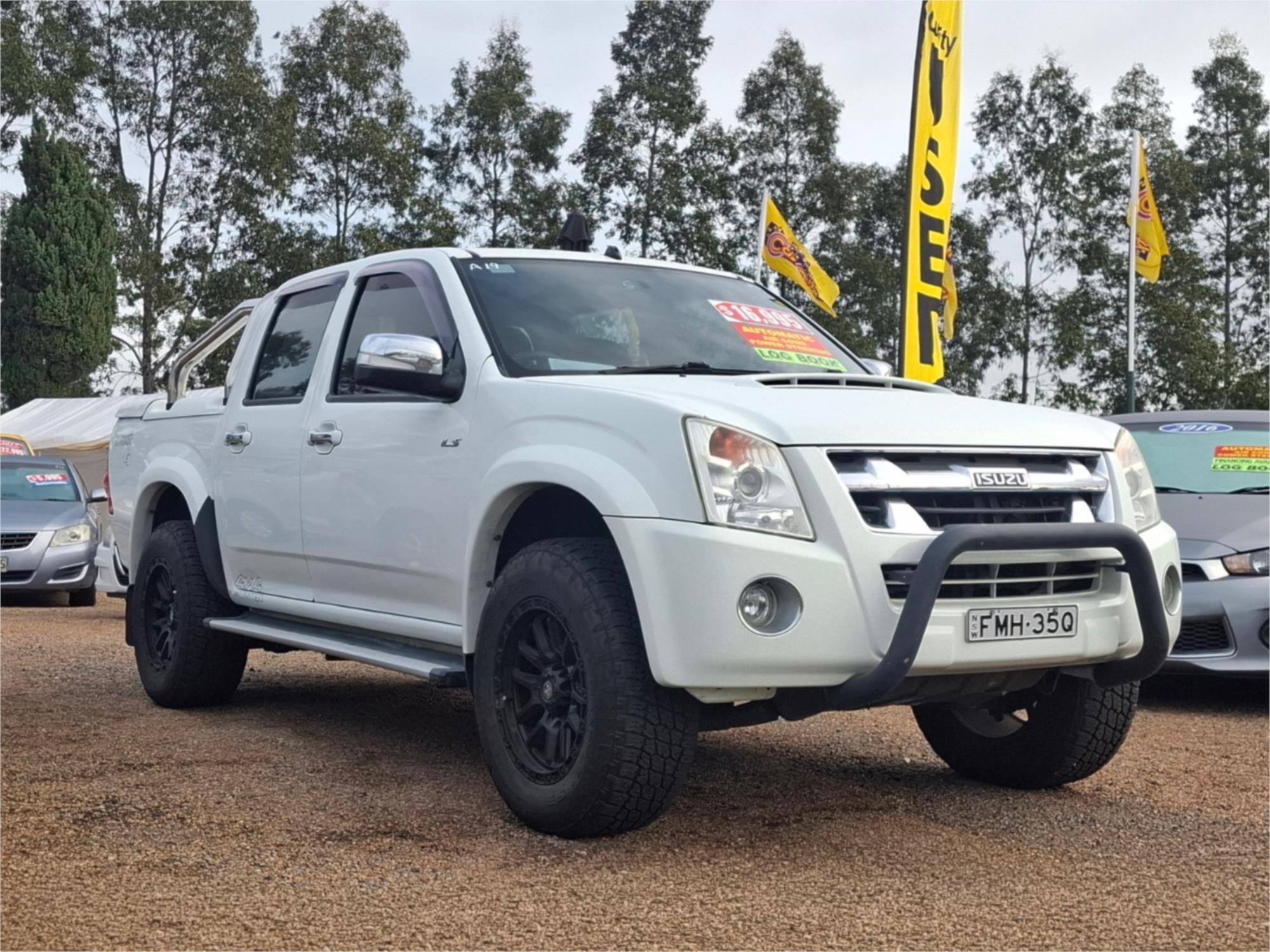 2012 ISUZU D-MAX TF MY10 LS (4x2) 4 SP AUTOMATIC CREW CAB UTILITY