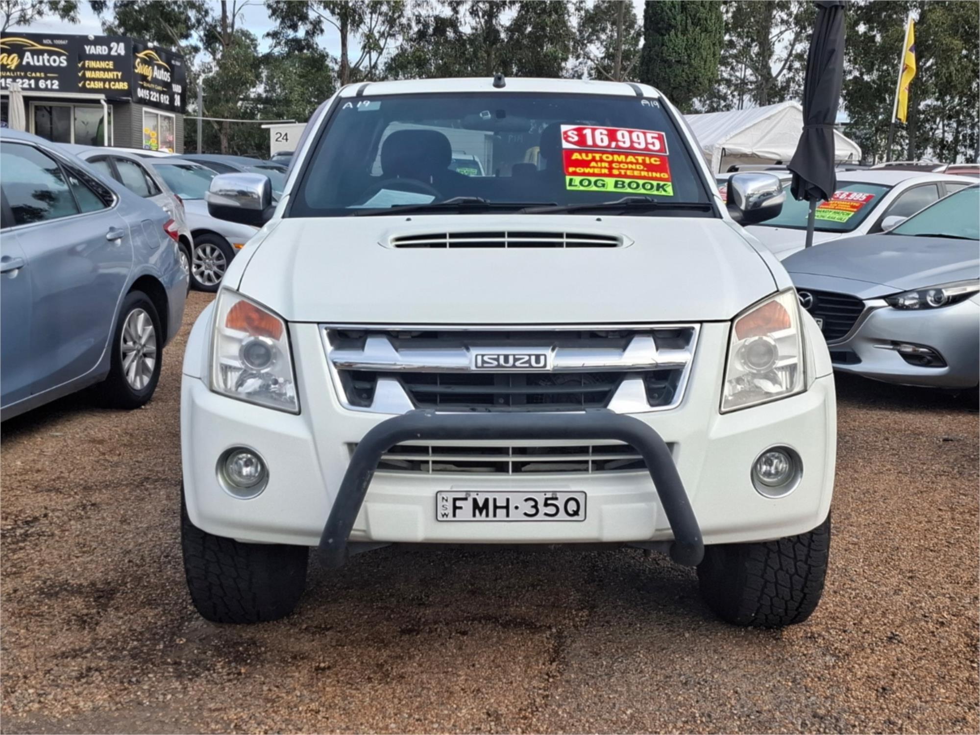 2012 ISUZU D-MAX TF MY10 LS (4x2) 4 SP AUTOMATIC CREW CAB UTILITY