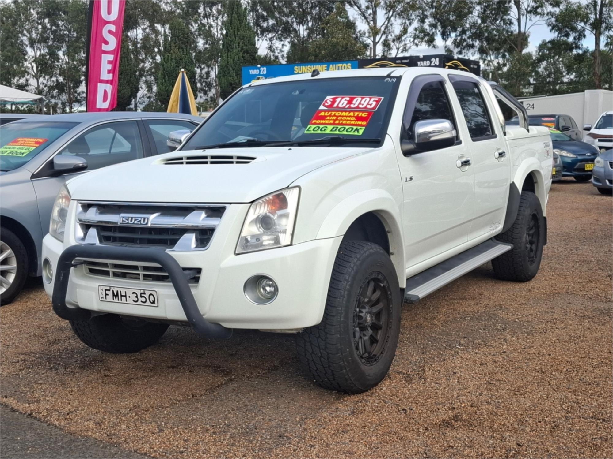 2012 ISUZU D-MAX TF MY10 LS (4x2) 4 SP AUTOMATIC CREW CAB UTILITY