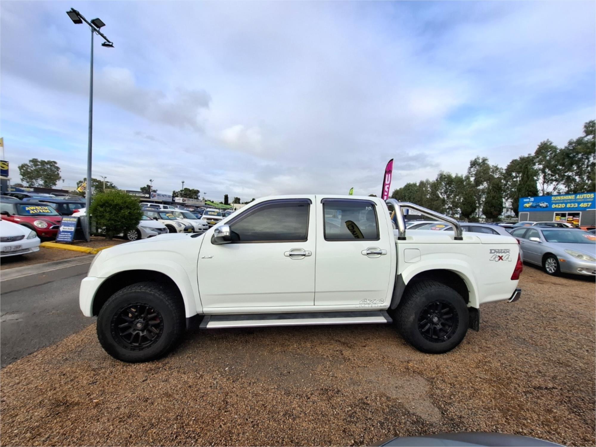 2012 ISUZU D-MAX TF MY10 LS (4x2) 4 SP AUTOMATIC CREW CAB UTILITY