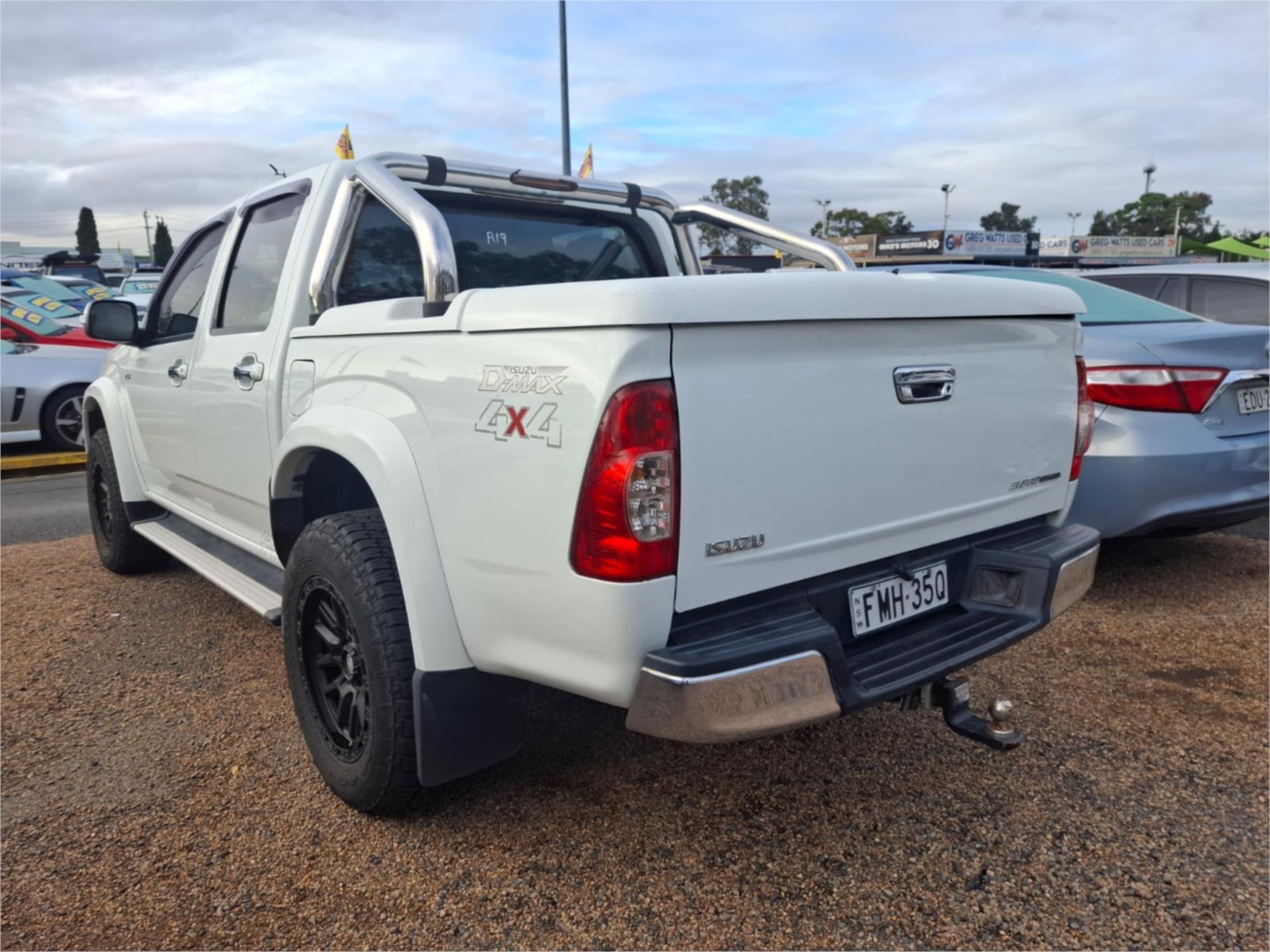 2012 ISUZU D-MAX TF MY10 LS (4x2) 4 SP AUTOMATIC CREW CAB UTILITY