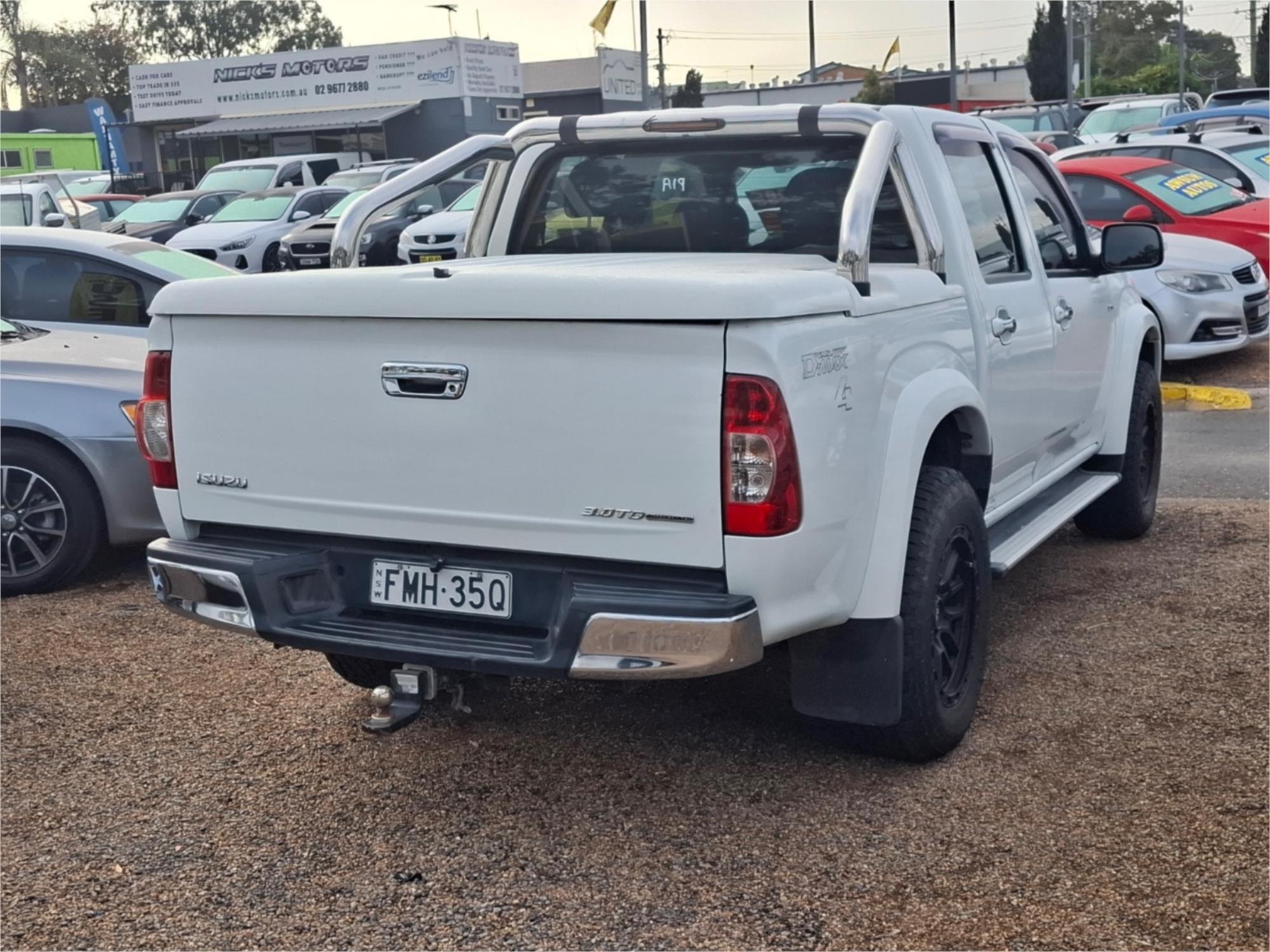 2012 ISUZU D-MAX TF MY10 LS (4x2) 4 SP AUTOMATIC CREW CAB UTILITY