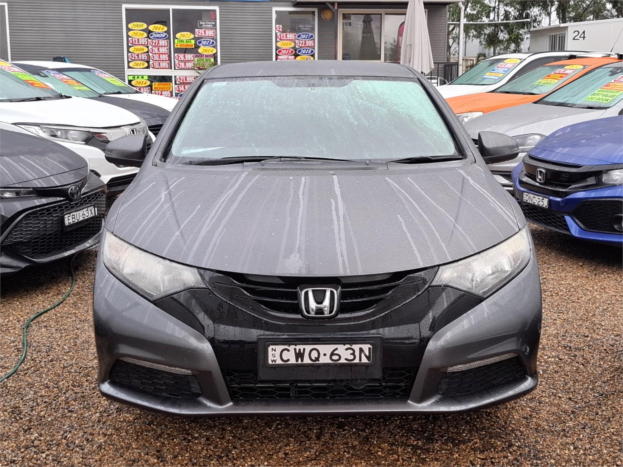 2014 HONDA CIVIC FK MY13 VTi-S 5 SP AUTOMATIC 5D HATCHBACK