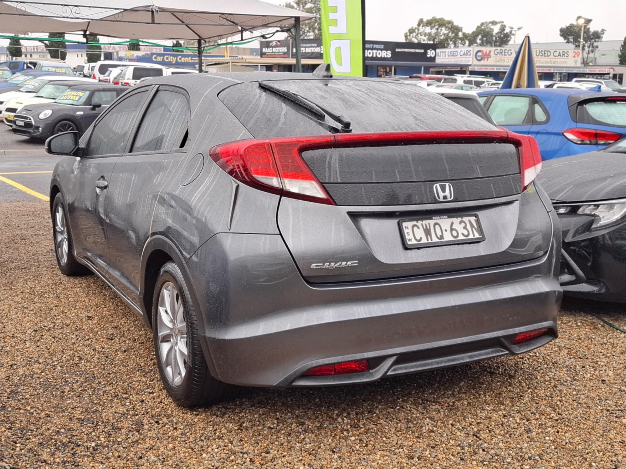 2014 HONDA CIVIC FK MY13 VTi-S 5 SP AUTOMATIC 5D HATCHBACK