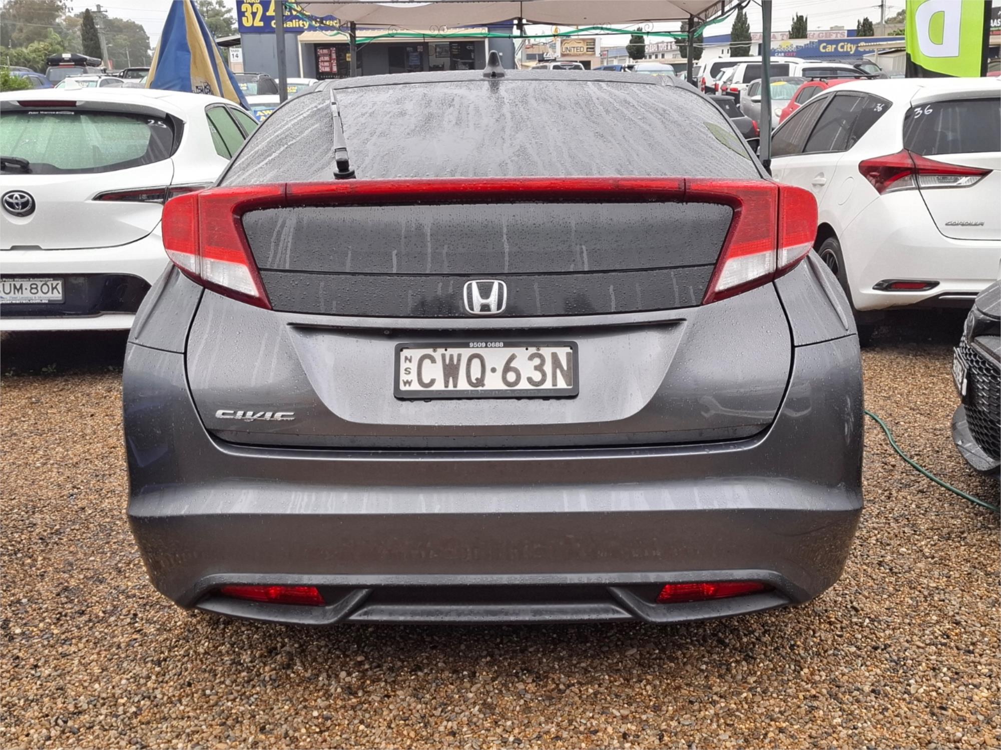 2014 HONDA CIVIC FK MY13 VTi-S 5 SP AUTOMATIC 5D HATCHBACK