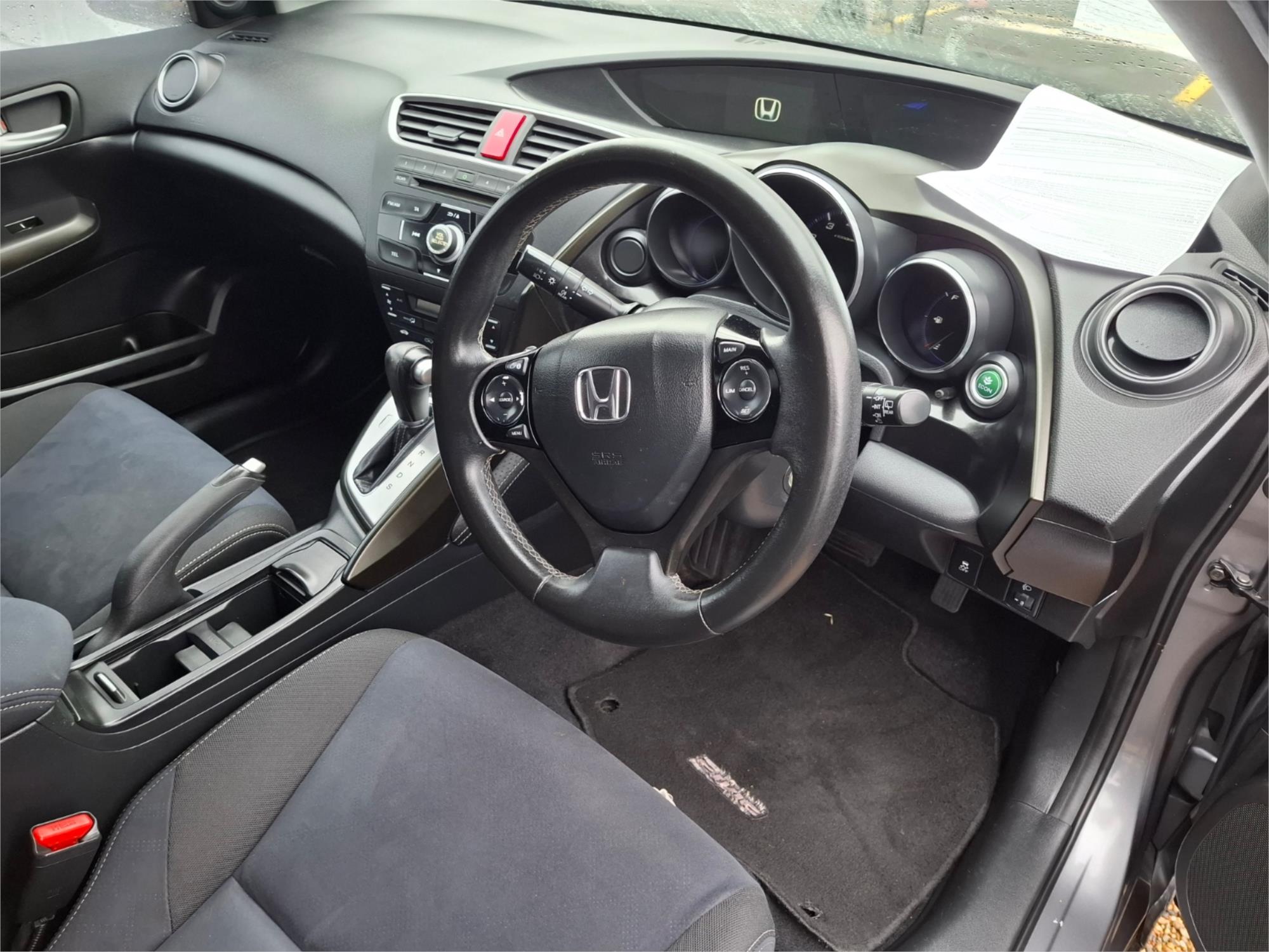 2014 HONDA CIVIC FK MY13 VTi-S 5 SP AUTOMATIC 5D HATCHBACK
