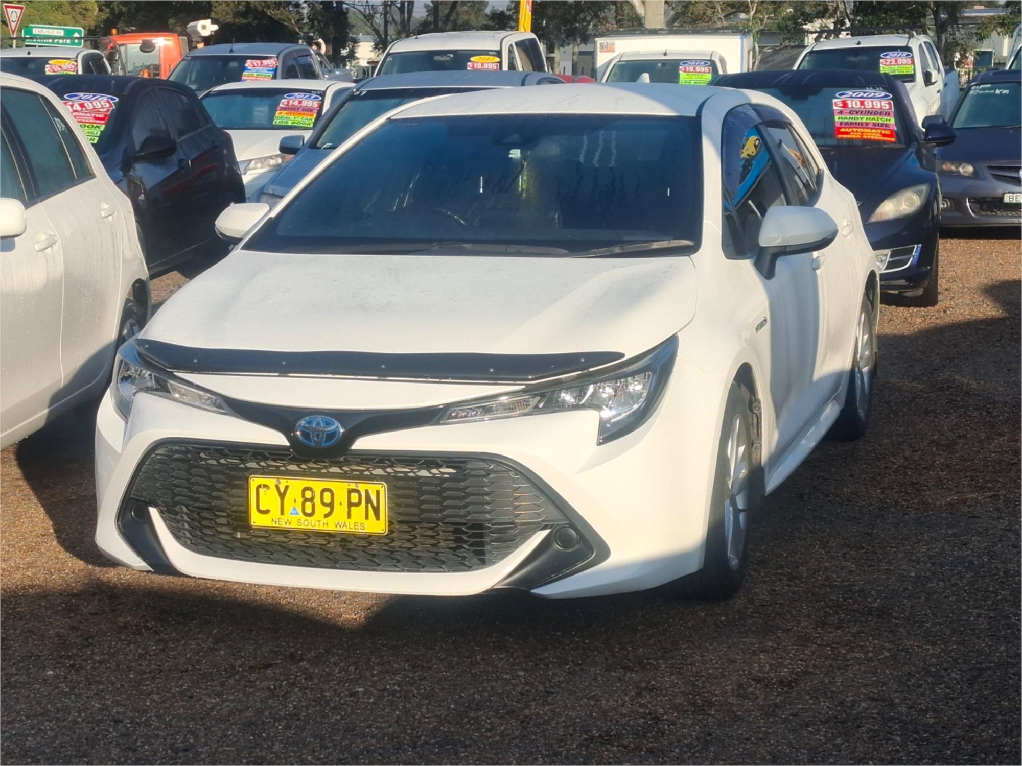 2020 TOYOTA COROLLA ZWE211R ASCENT SPORT HYBRID CONTINUOUS VARIABLE 5D HATCHBACK