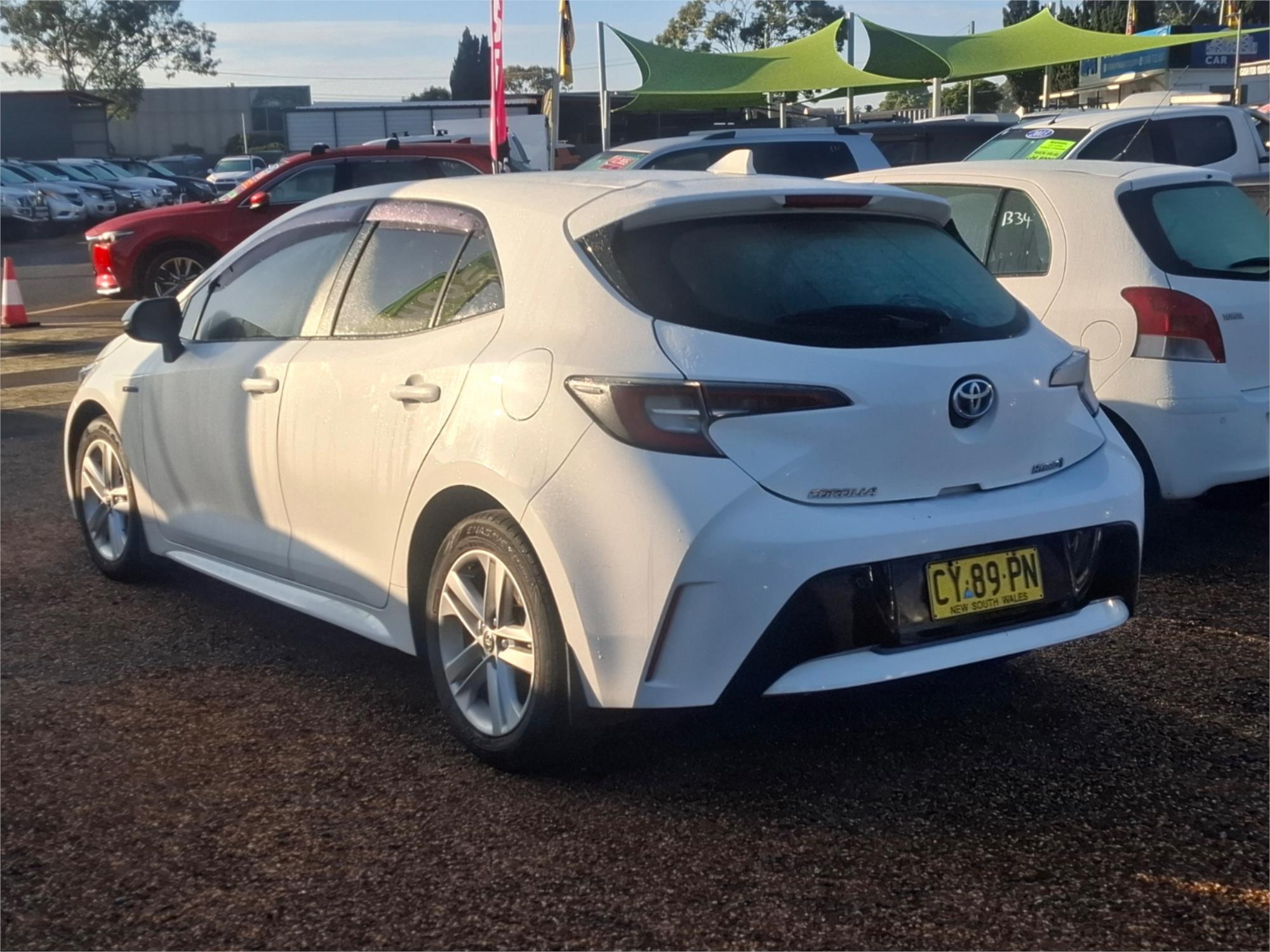 2020 TOYOTA COROLLA ZWE211R ASCENT SPORT HYBRID CONTINUOUS VARIABLE 5D HATCHBACK
