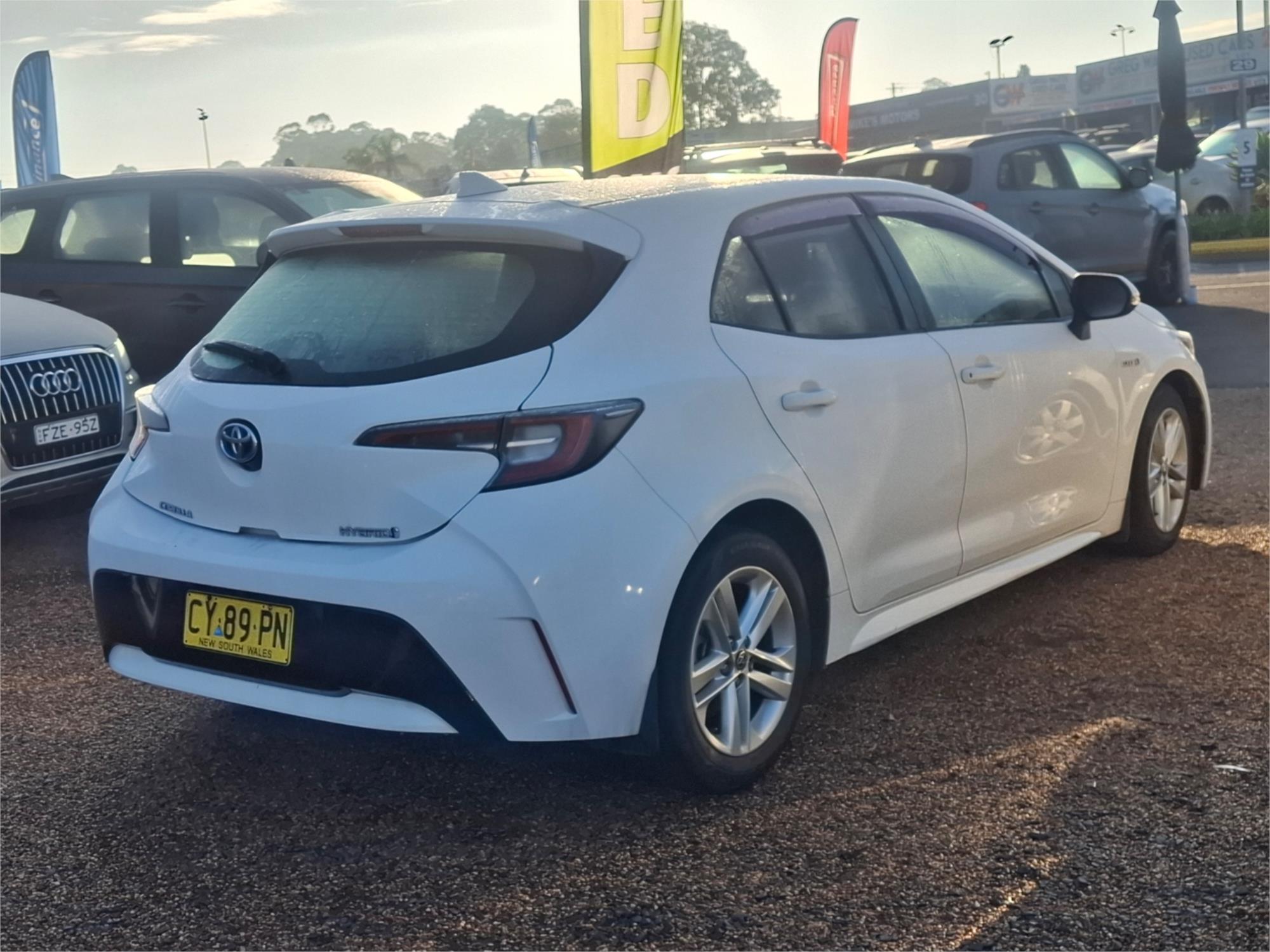 2020 TOYOTA COROLLA ZWE211R ASCENT SPORT HYBRID CONTINUOUS VARIABLE 5D HATCHBACK